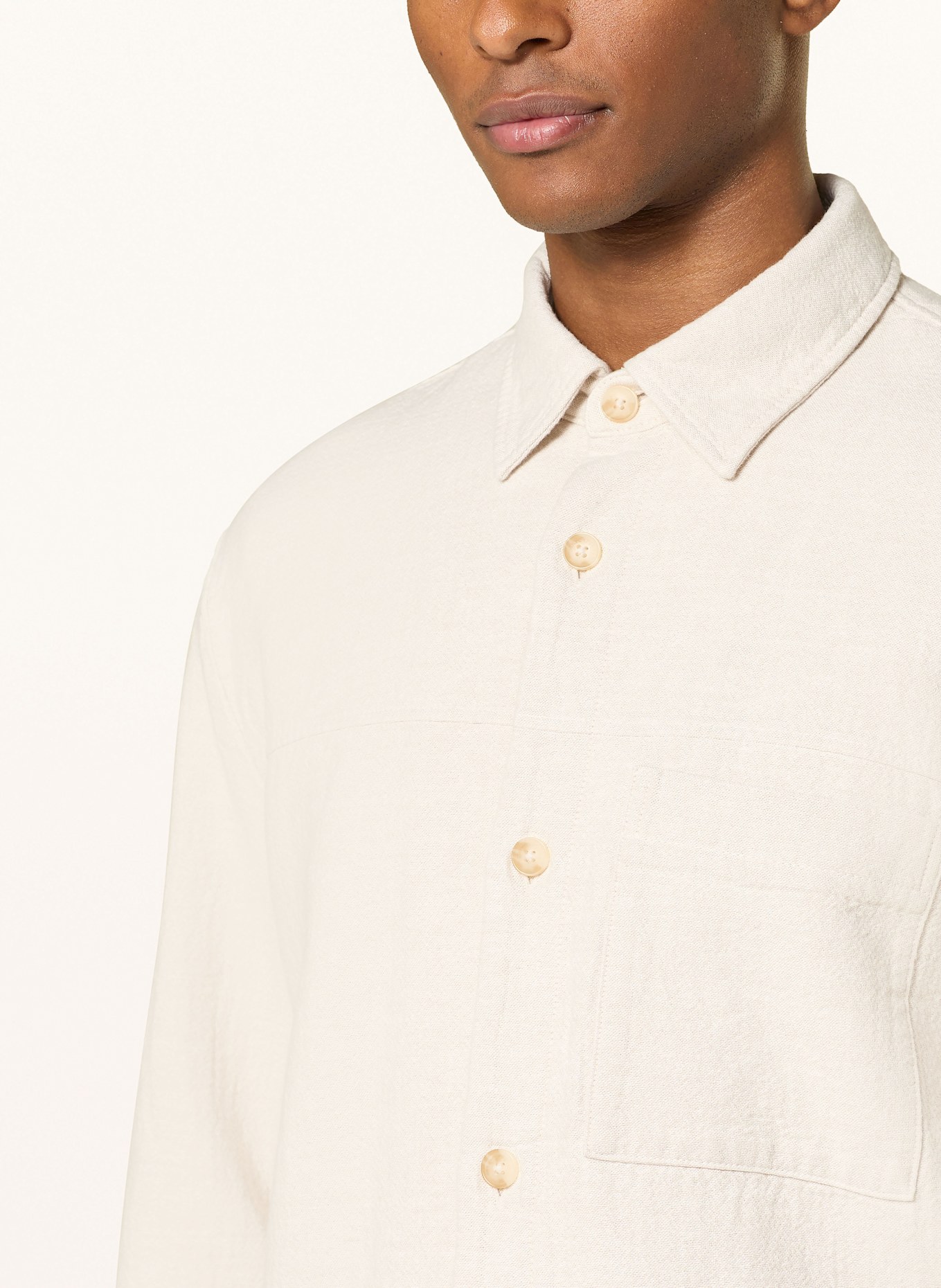 Marc O'Polo Overshirt: ECRU
