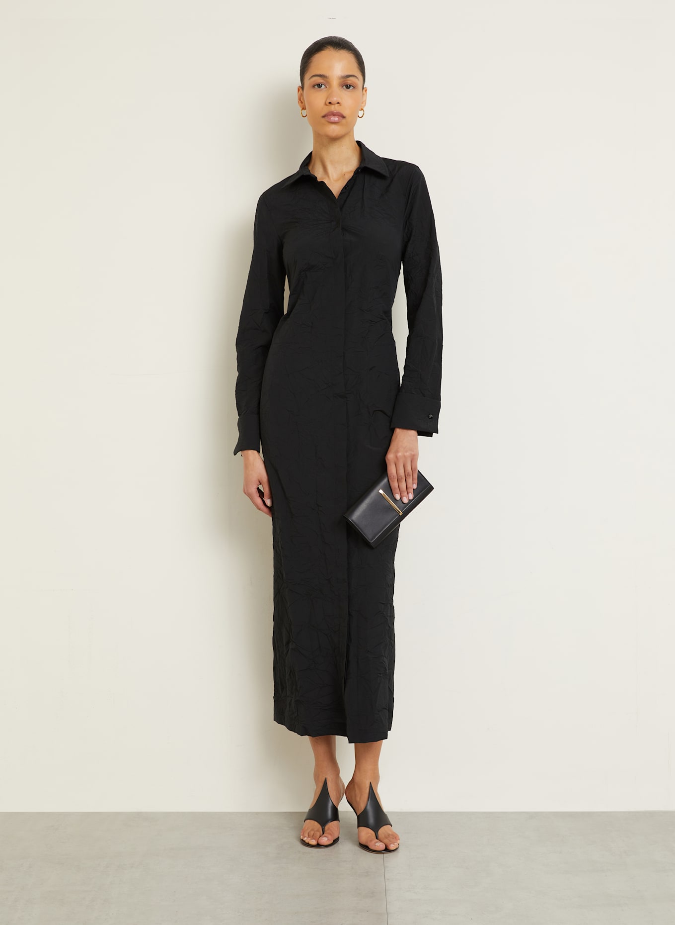 TOD'S Geldbörse MEDIO zum Umhängen: SCHWARZ