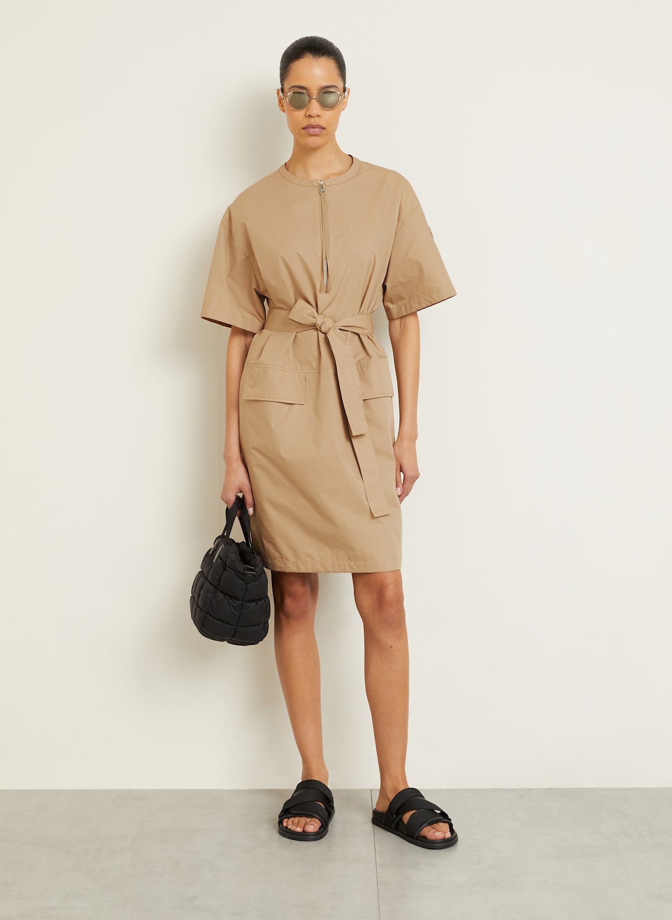 MONCLER Kleid: BEIGE