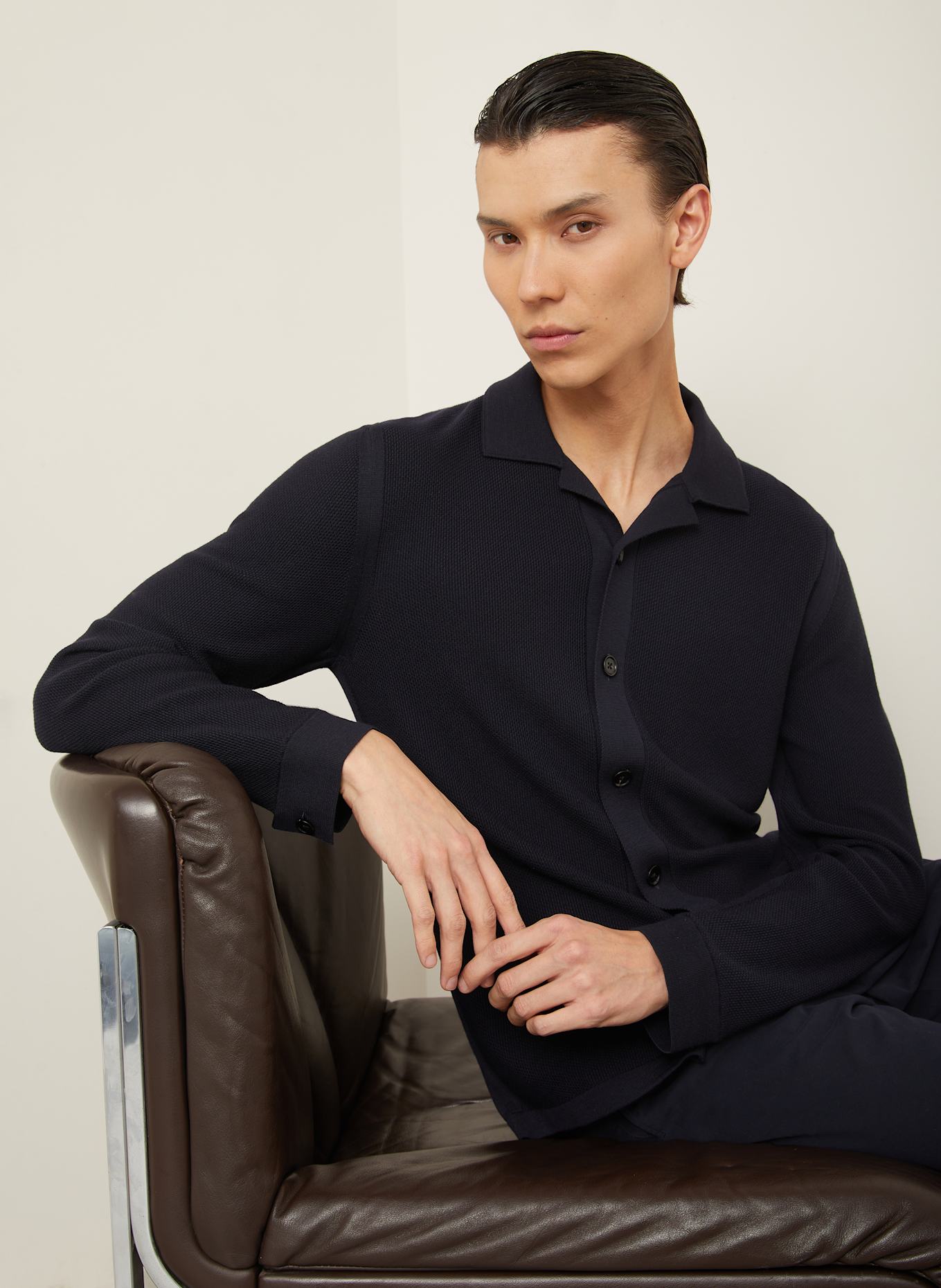 ZEGNA cardigan: BLEU FONCÉ