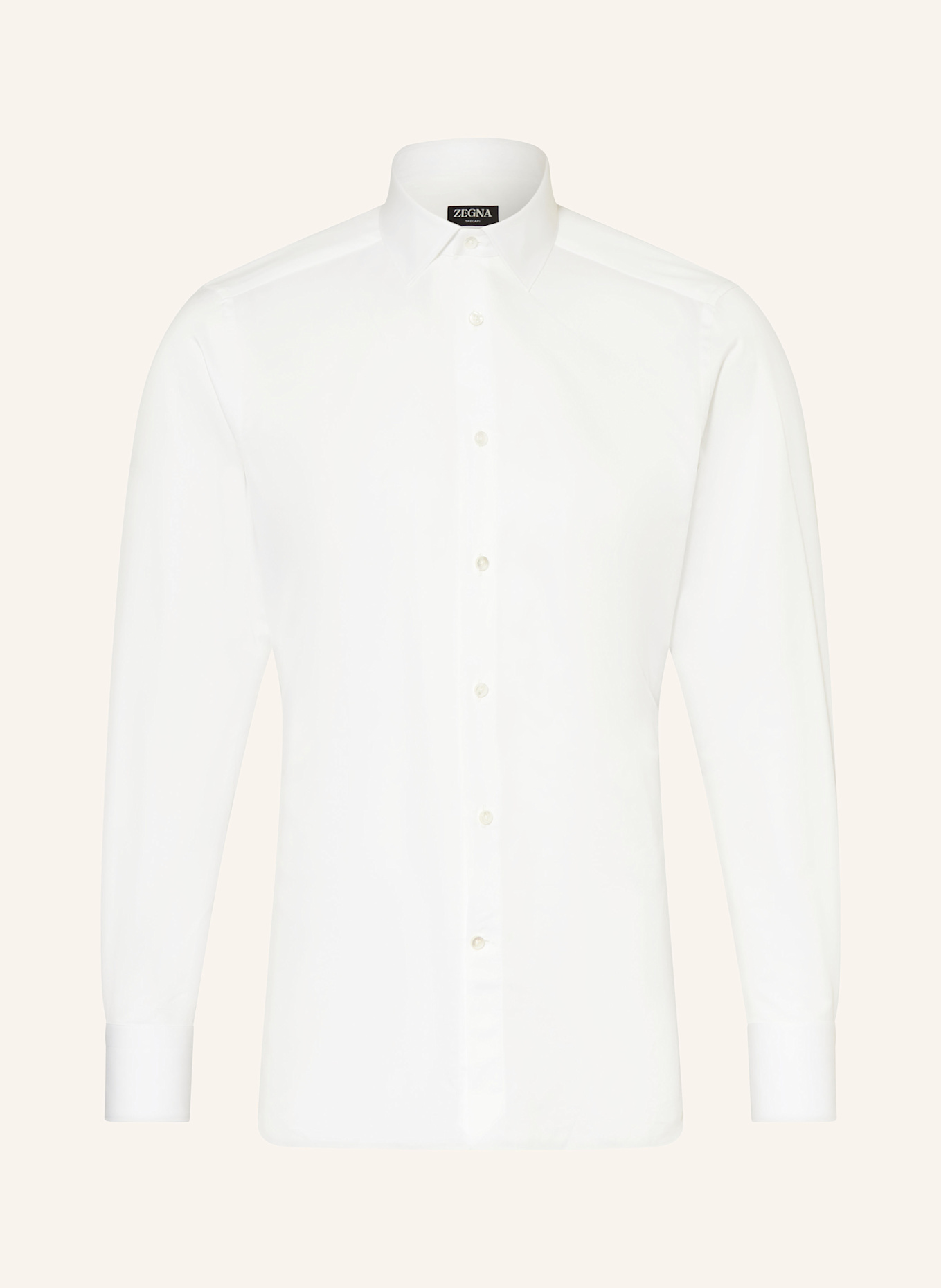 ZEGNA Hemd TRECAPI Regular Fit: WEISS