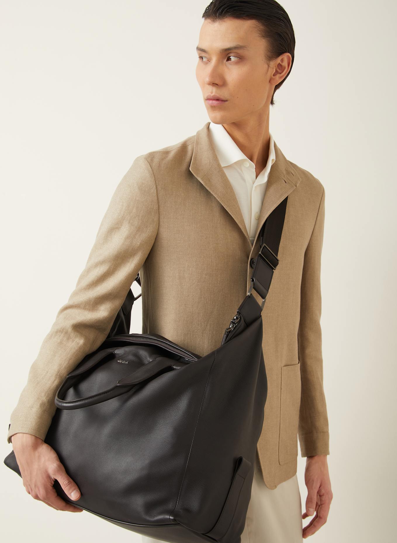 ZEGNA Travel bag RAGLAN in dark brown
