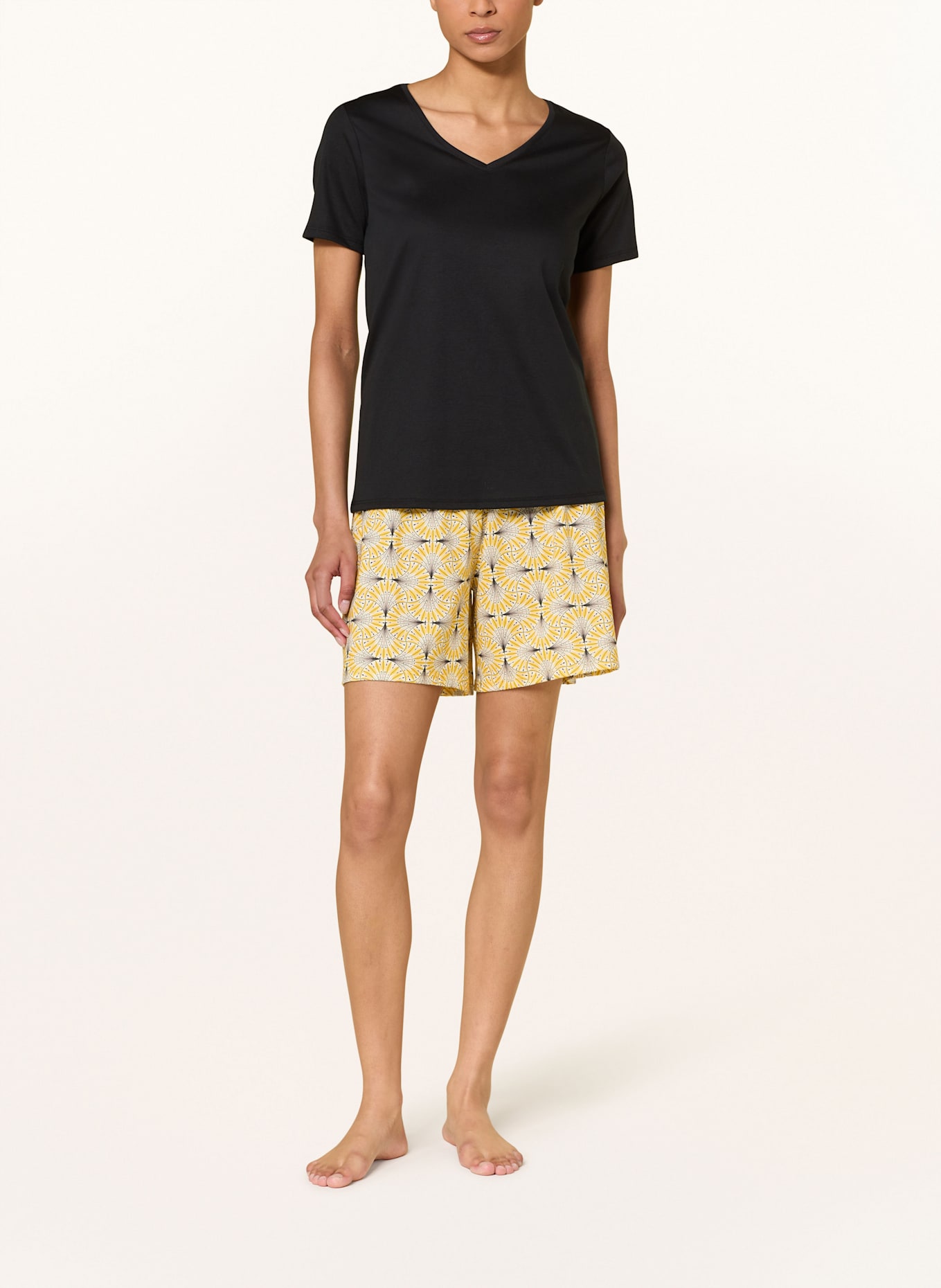 CALIDA Koszulka od piżamy FAVOURITES SLEEP: CZARNY