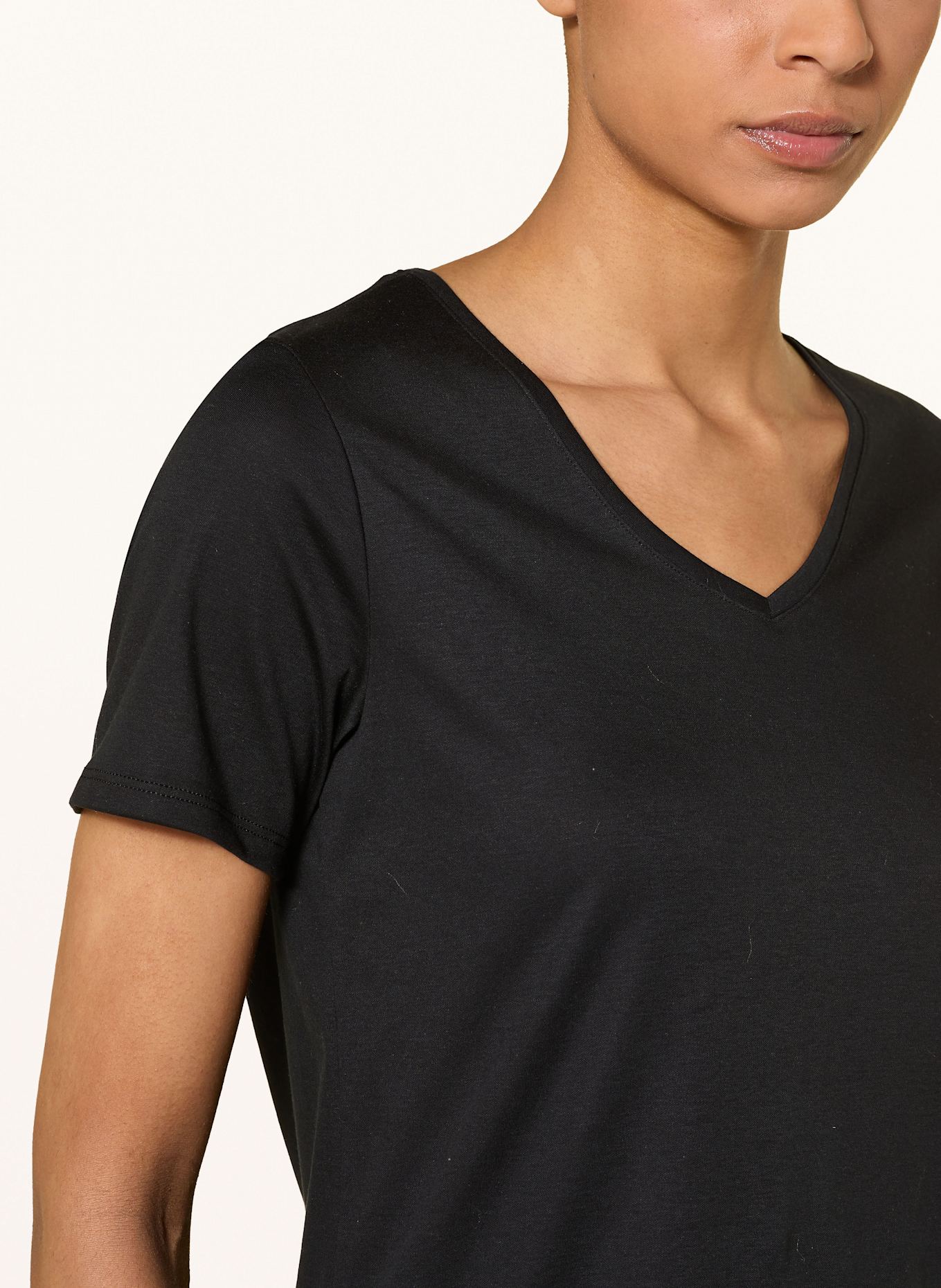 CALIDA Koszulka od piżamy FAVOURITES SLEEP: CZARNY