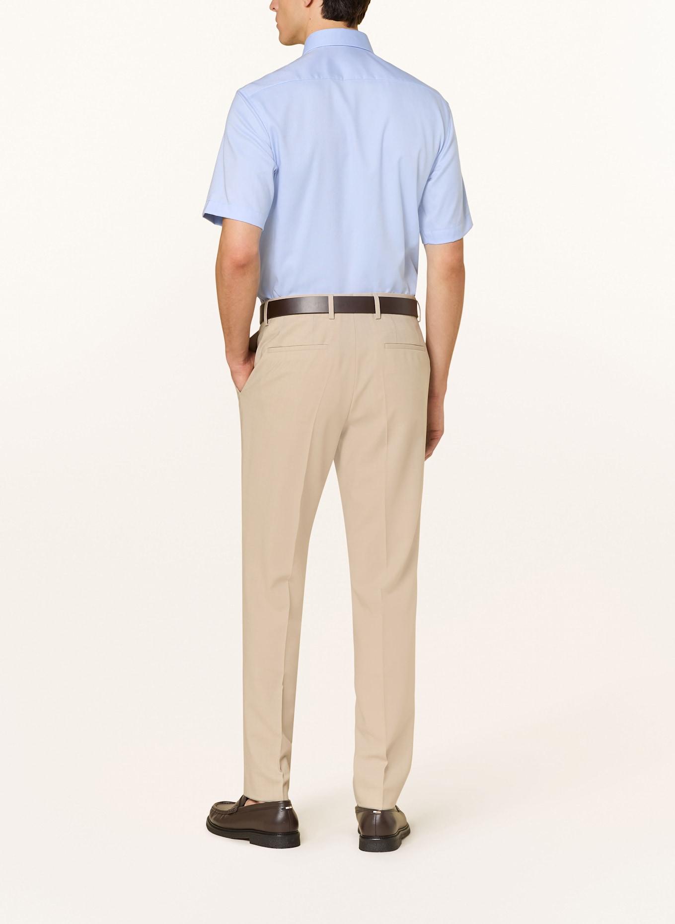 ETERNA Short sleeve shirt modern fit: LIGHT BLUE