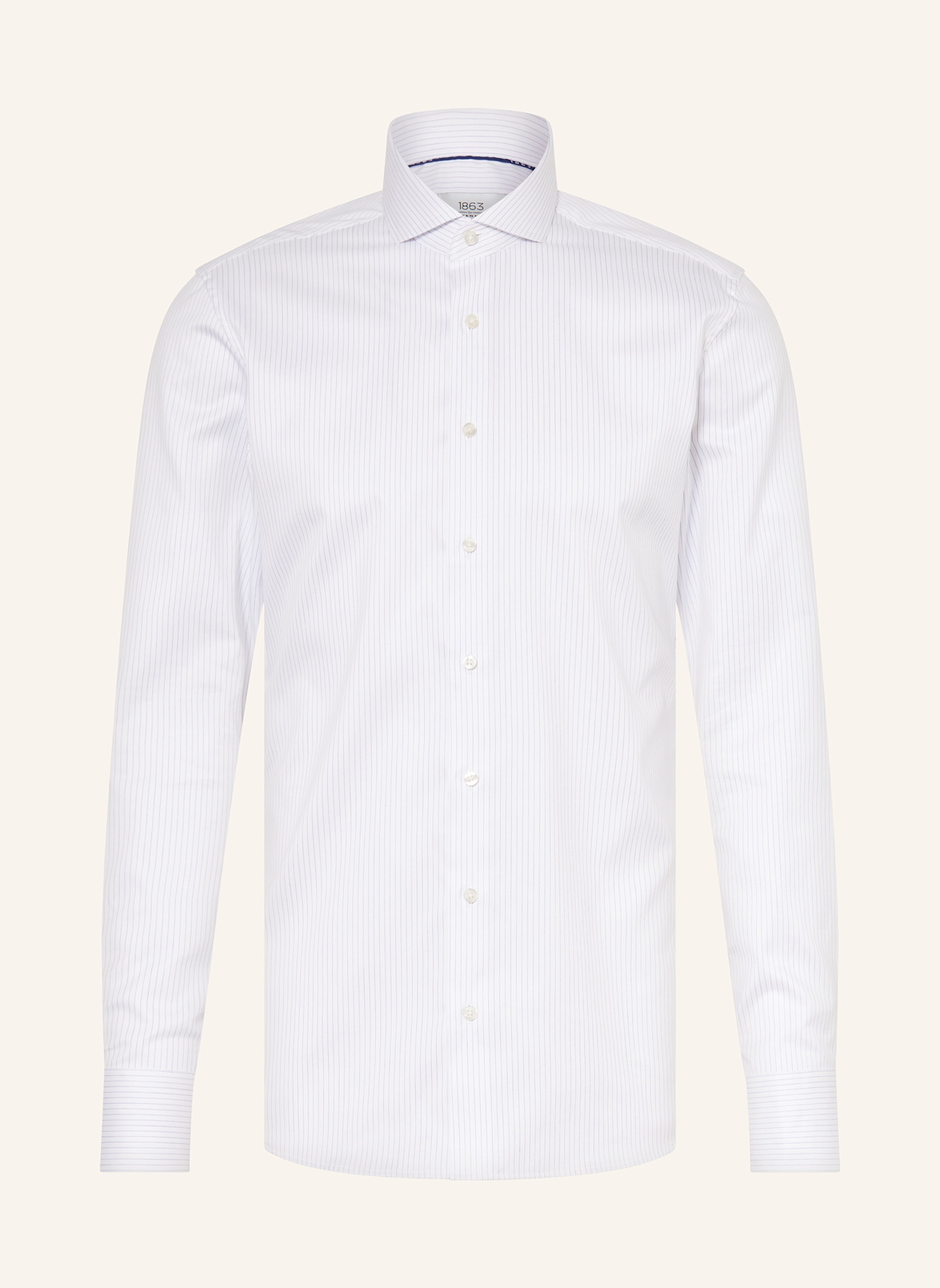 1863 by ETERNA Koszula slim fit: NIEBIESKI / BIAŁY