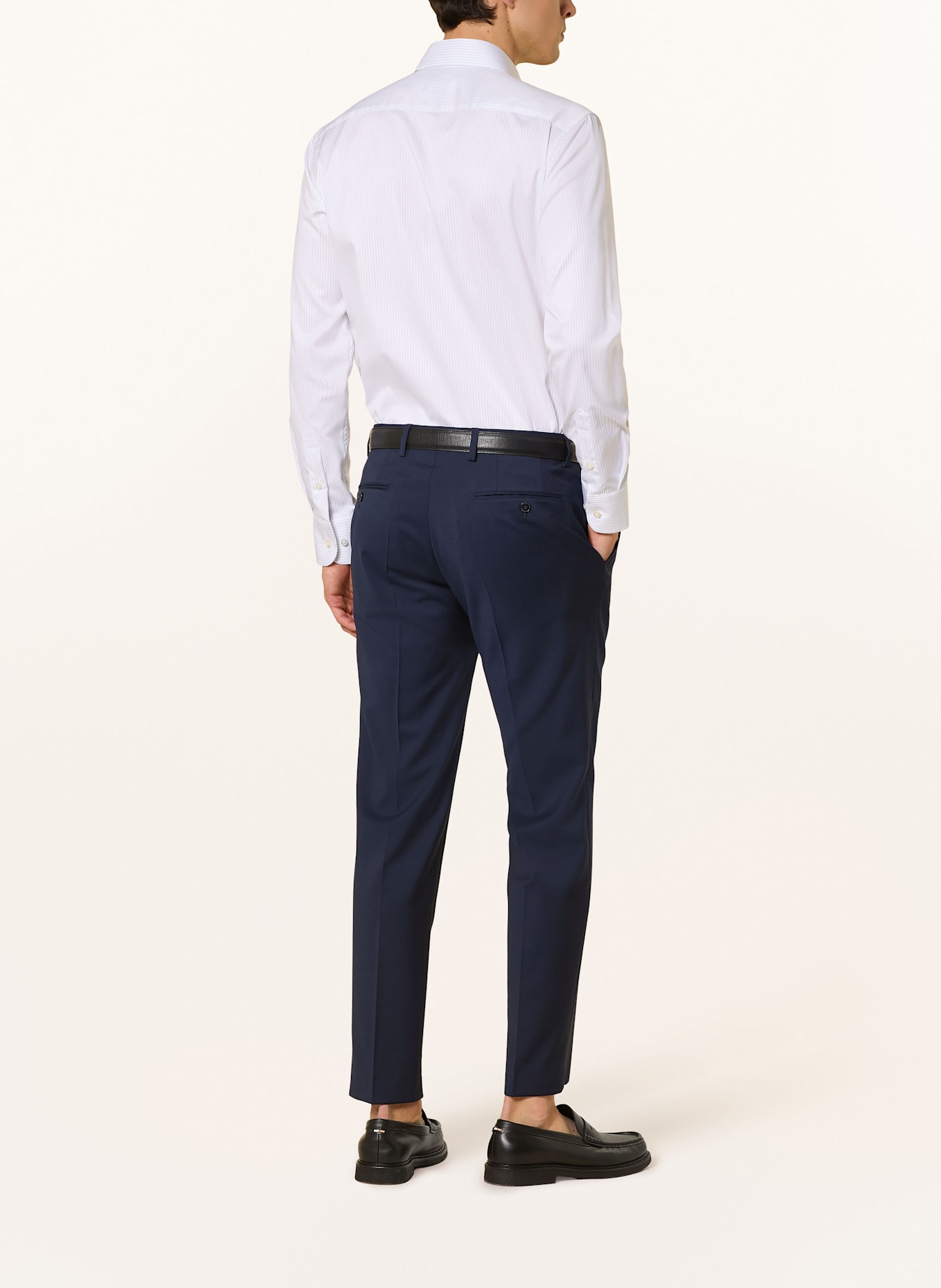 1863 by ETERNA Koszula slim fit: NIEBIESKI / BIAŁY