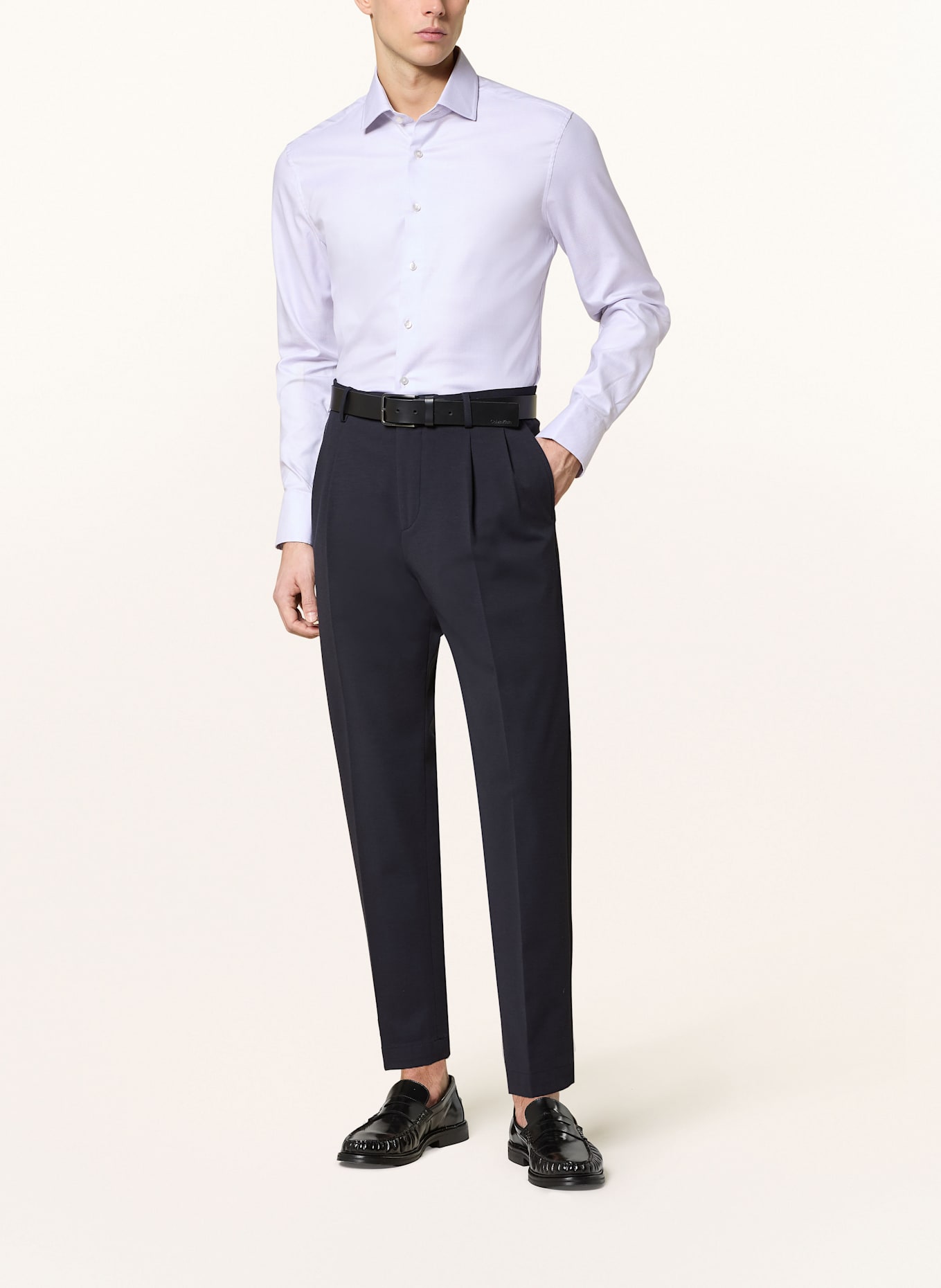 1863 by ETERNA Hemd Slim Fit: HELLLILA