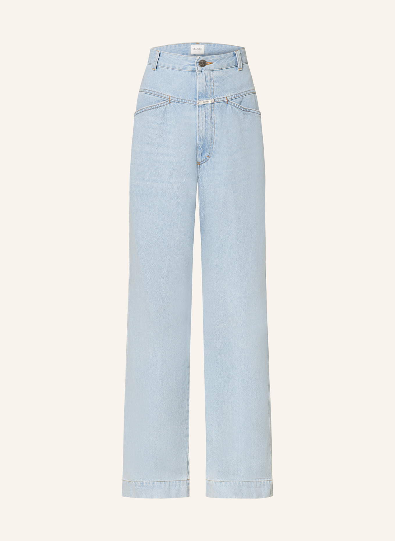 CLOSED Wide Leg Jeans DENI-X: LBL Light Blue