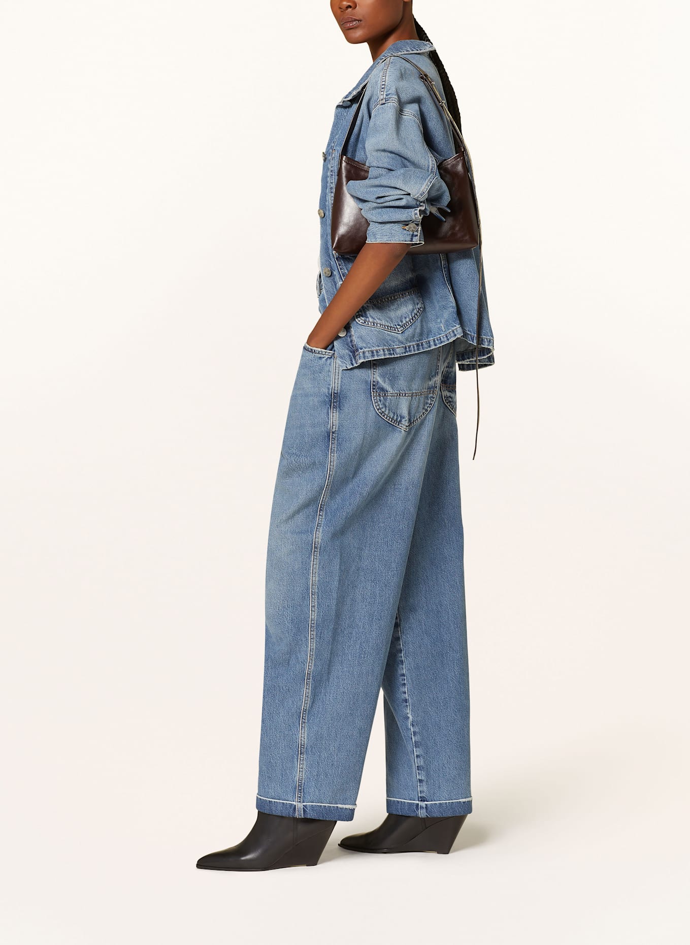 CLOSED DENI-X jeans: MBL MID BLUE
