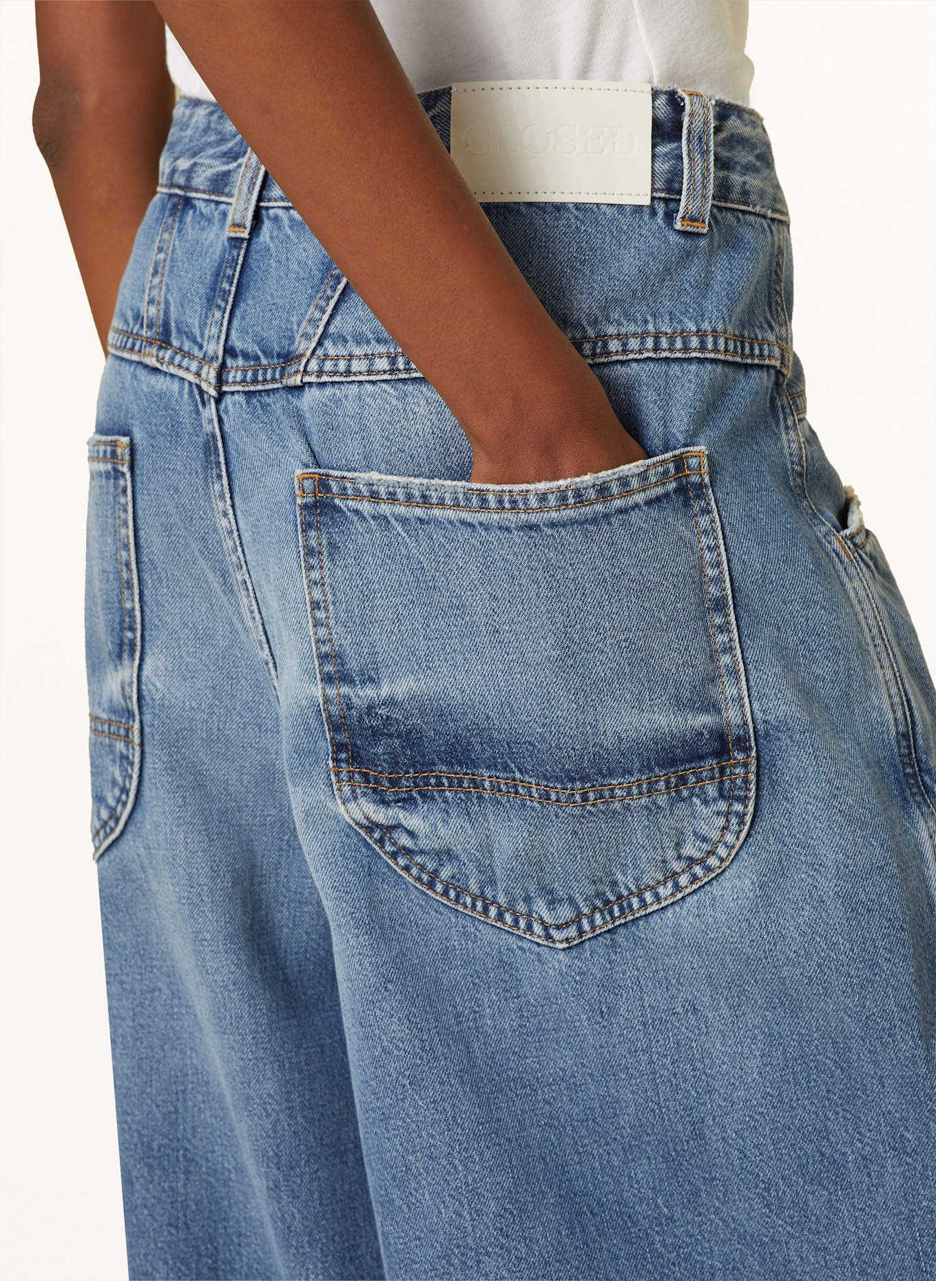 CLOSED DENI-X jeans: MBL MID BLUE