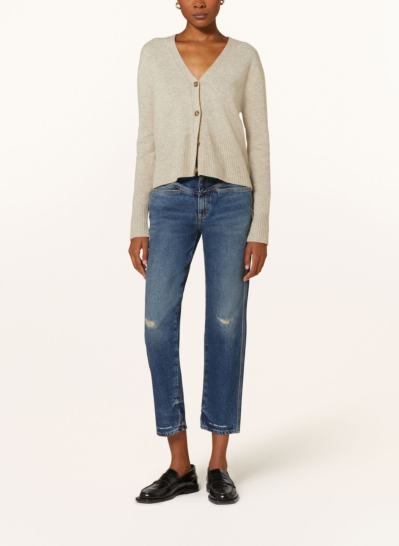 CLOSED 7/8 Jeans PEDAL PUSHER: DBL DARK BLUE