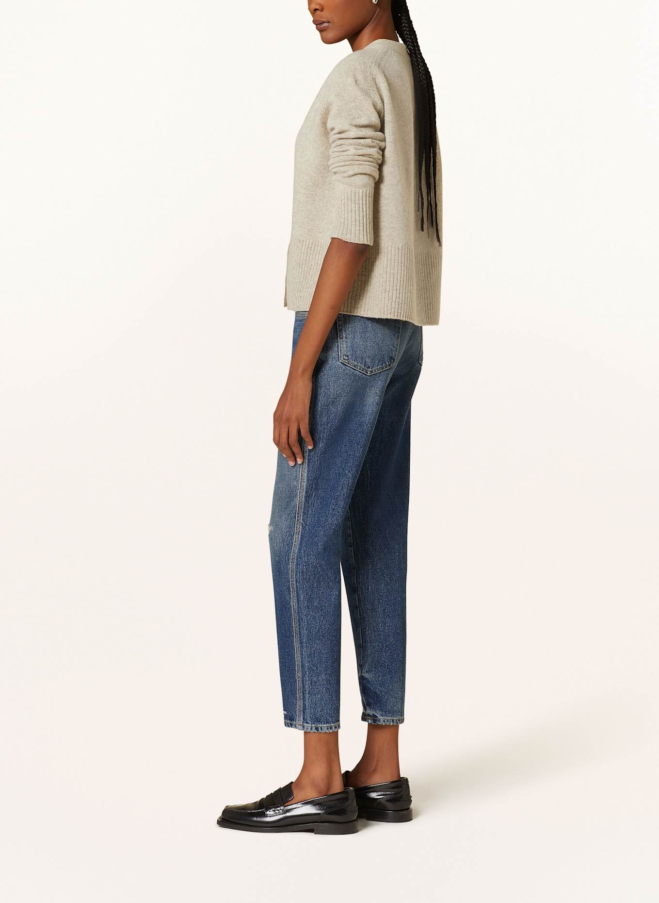 CLOSED 7/8 Jeans PEDAL PUSHER: DBL DARK BLUE