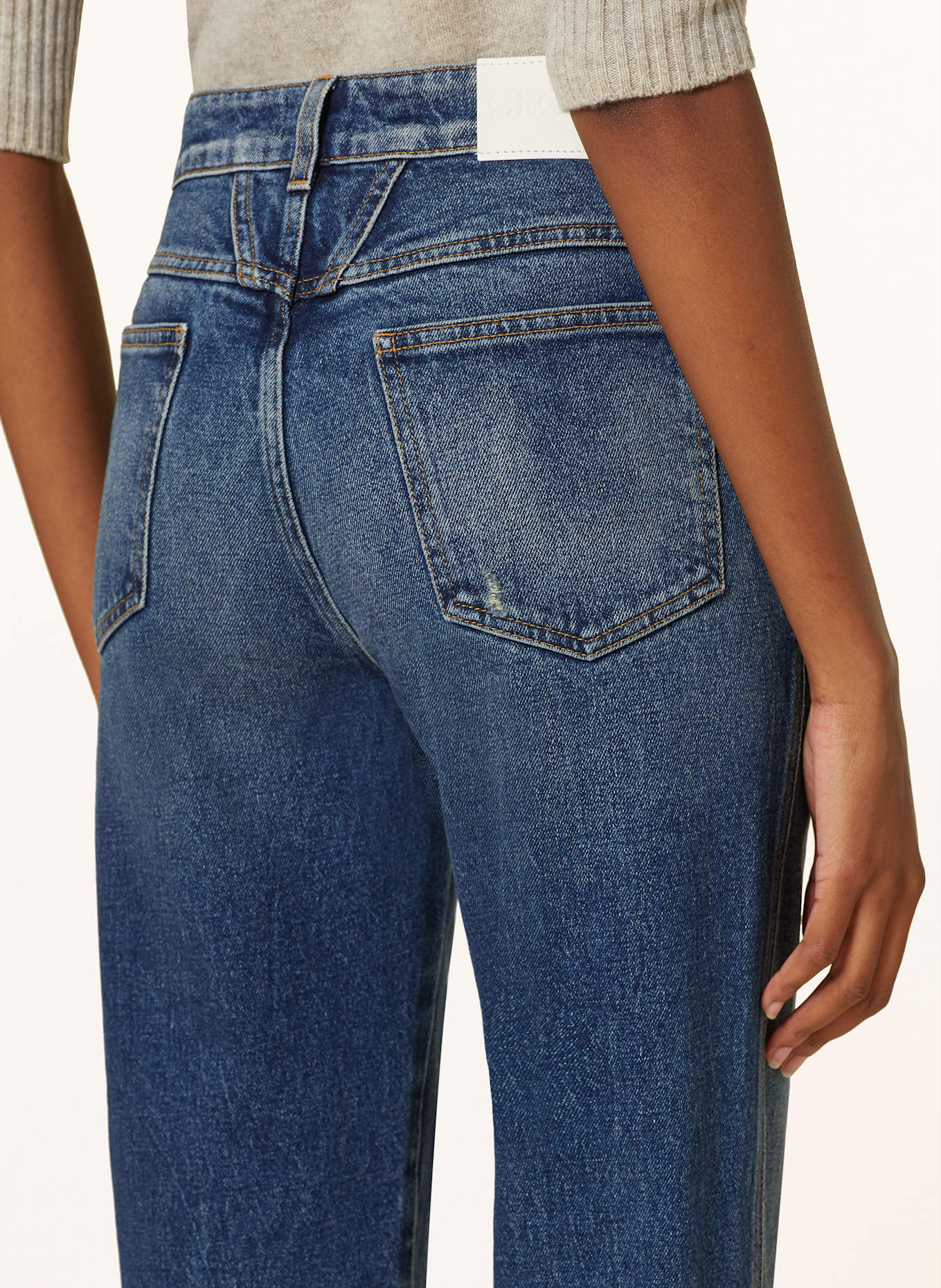 CLOSED 7/8 Jeans PEDAL PUSHER: DBL DARK BLUE