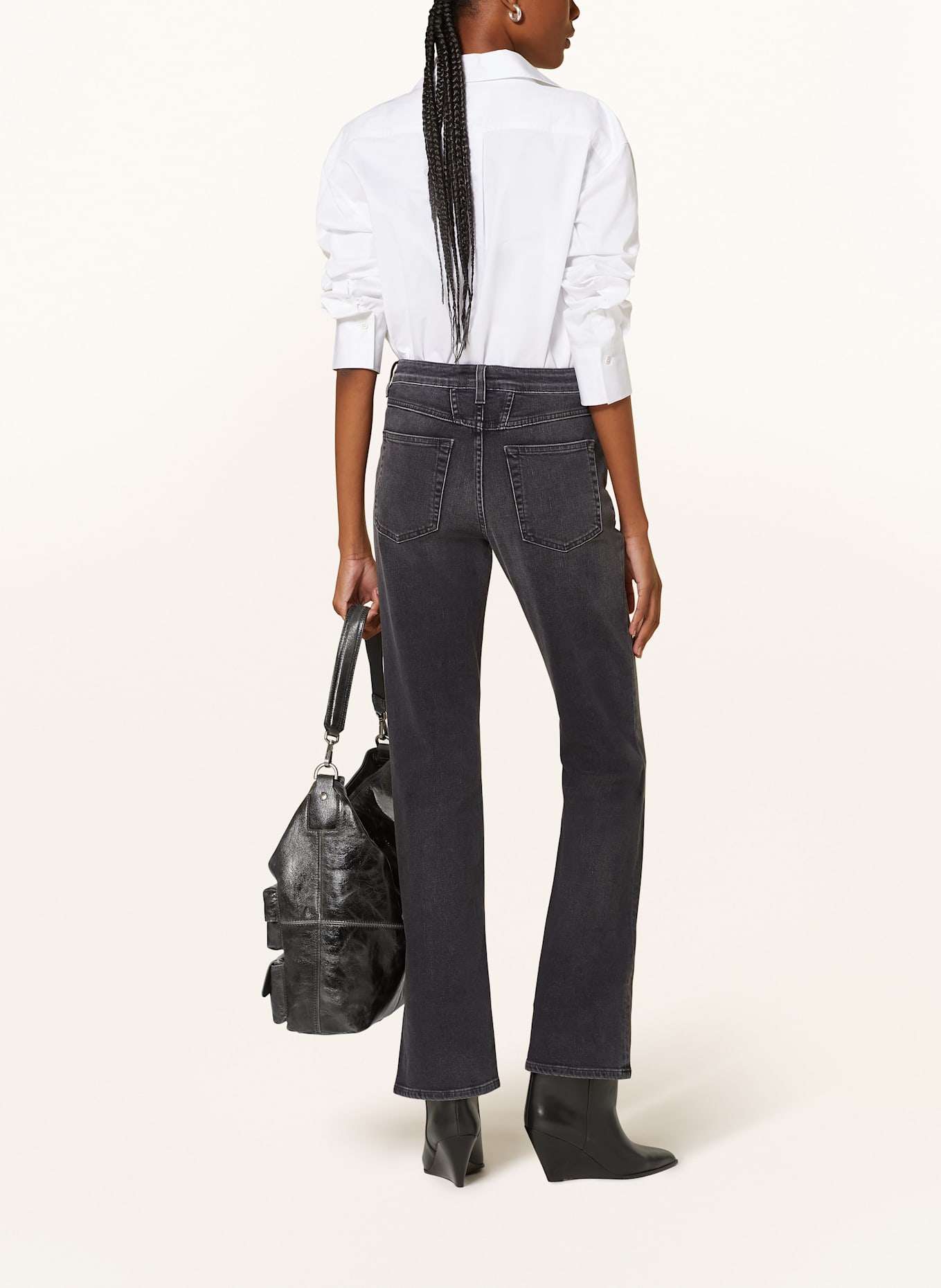 CLOSED Flared Jeans JOVANNA: DGY DARK GREY