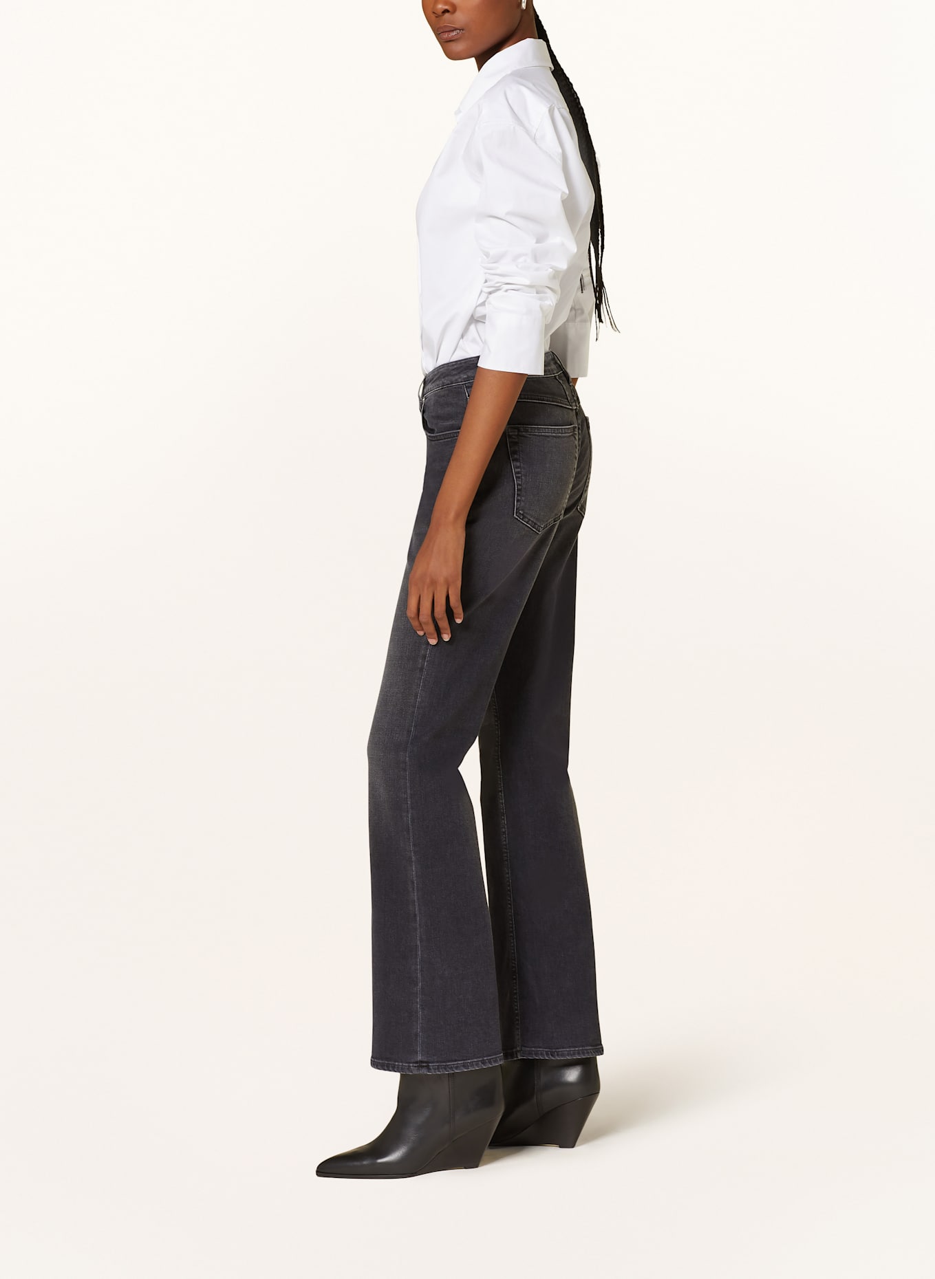 CLOSED Flared Jeans JOVANNA: DGY DARK GREY