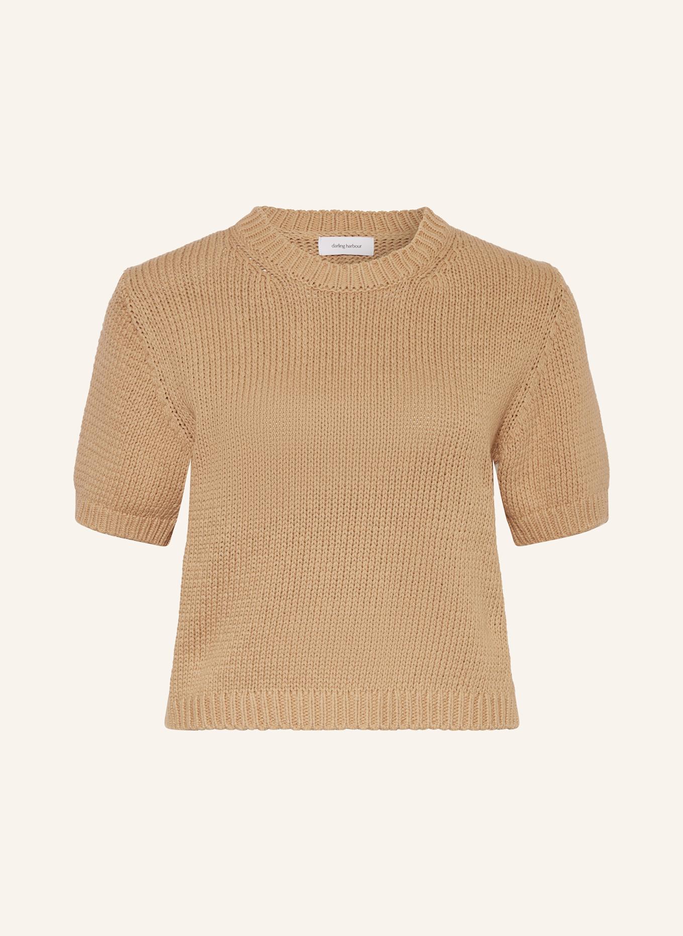darling harbour Strickshirt: CAMEL