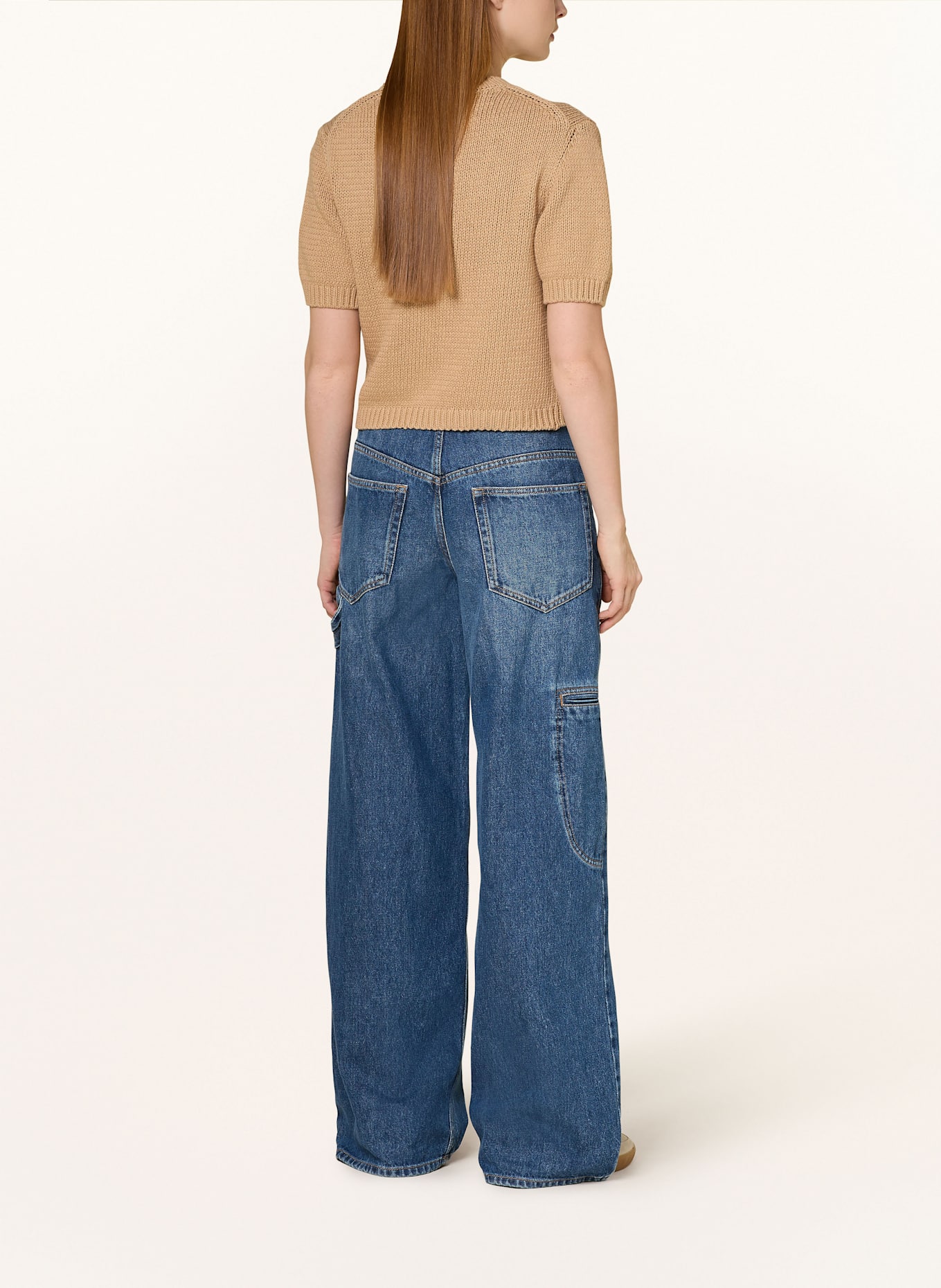 darling harbour Strickshirt: CAMEL