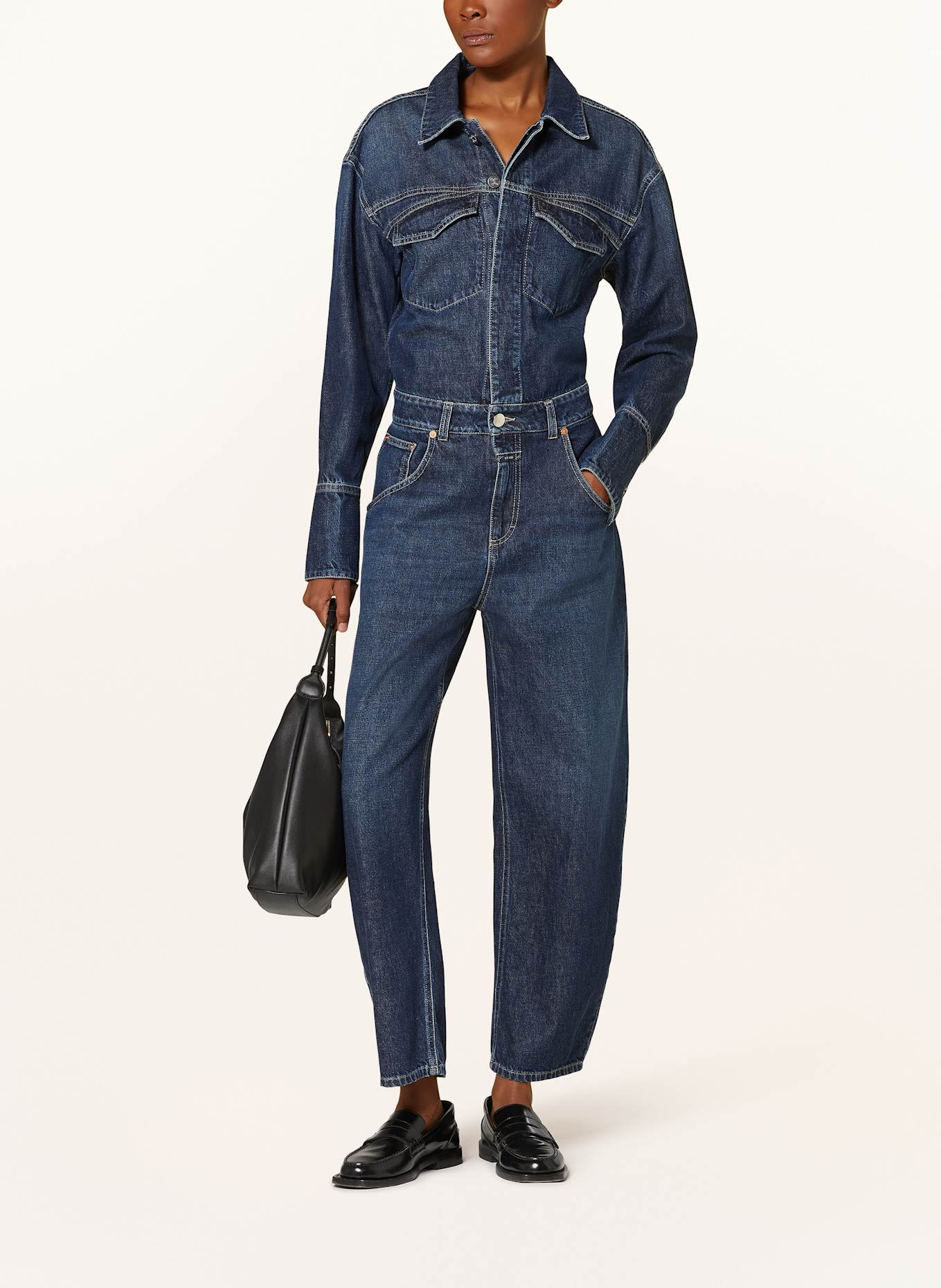 CLOSED Jeans-Jumpsuit JASLIN: DUNKELBLAU