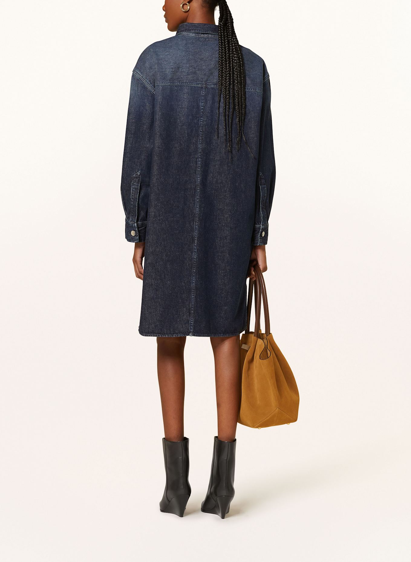 CLOSED Jeanskleid: DUNKELBLAU