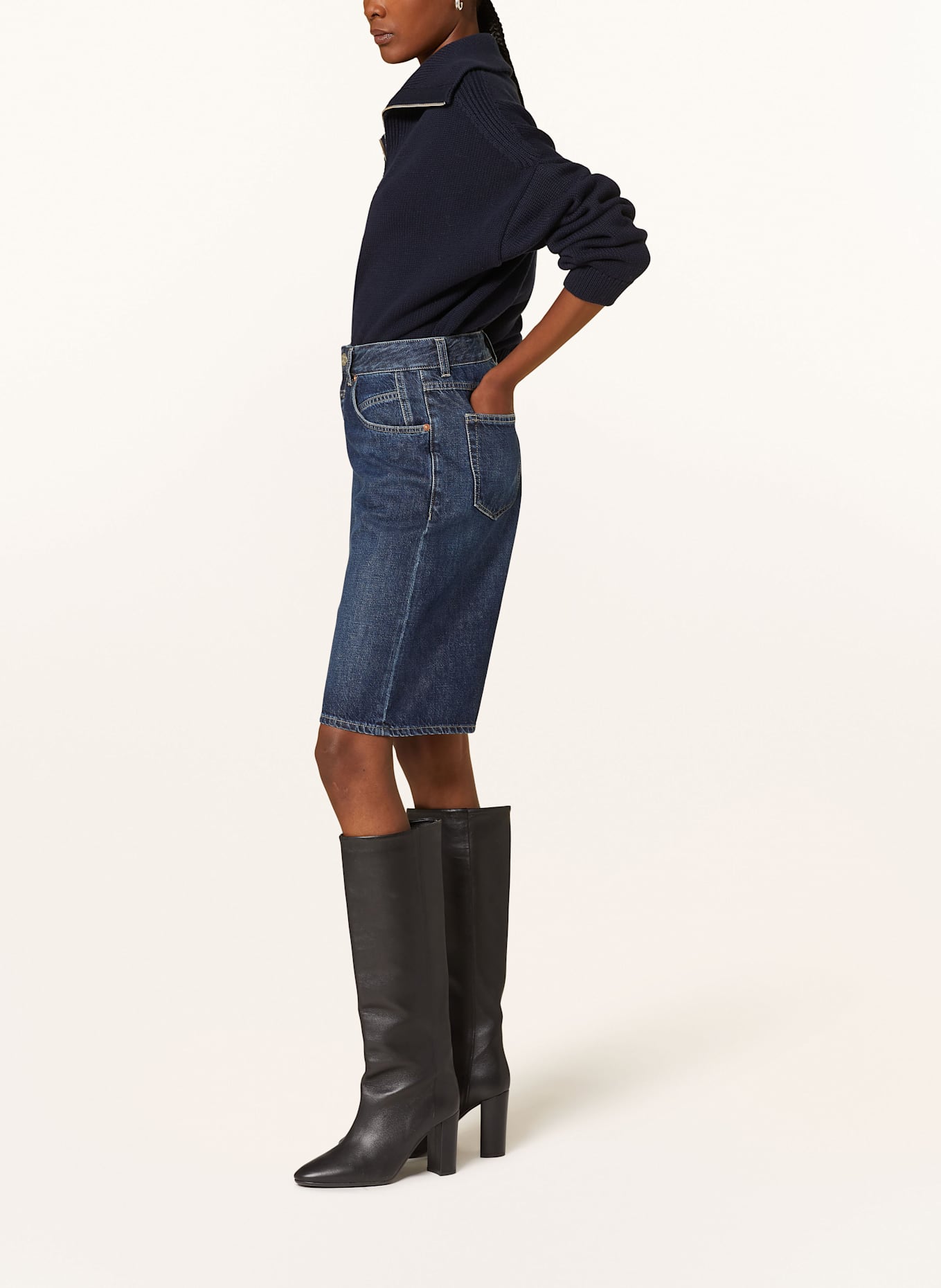 CLOSED Jeansshorts JENICA: DBL DARK BLUE