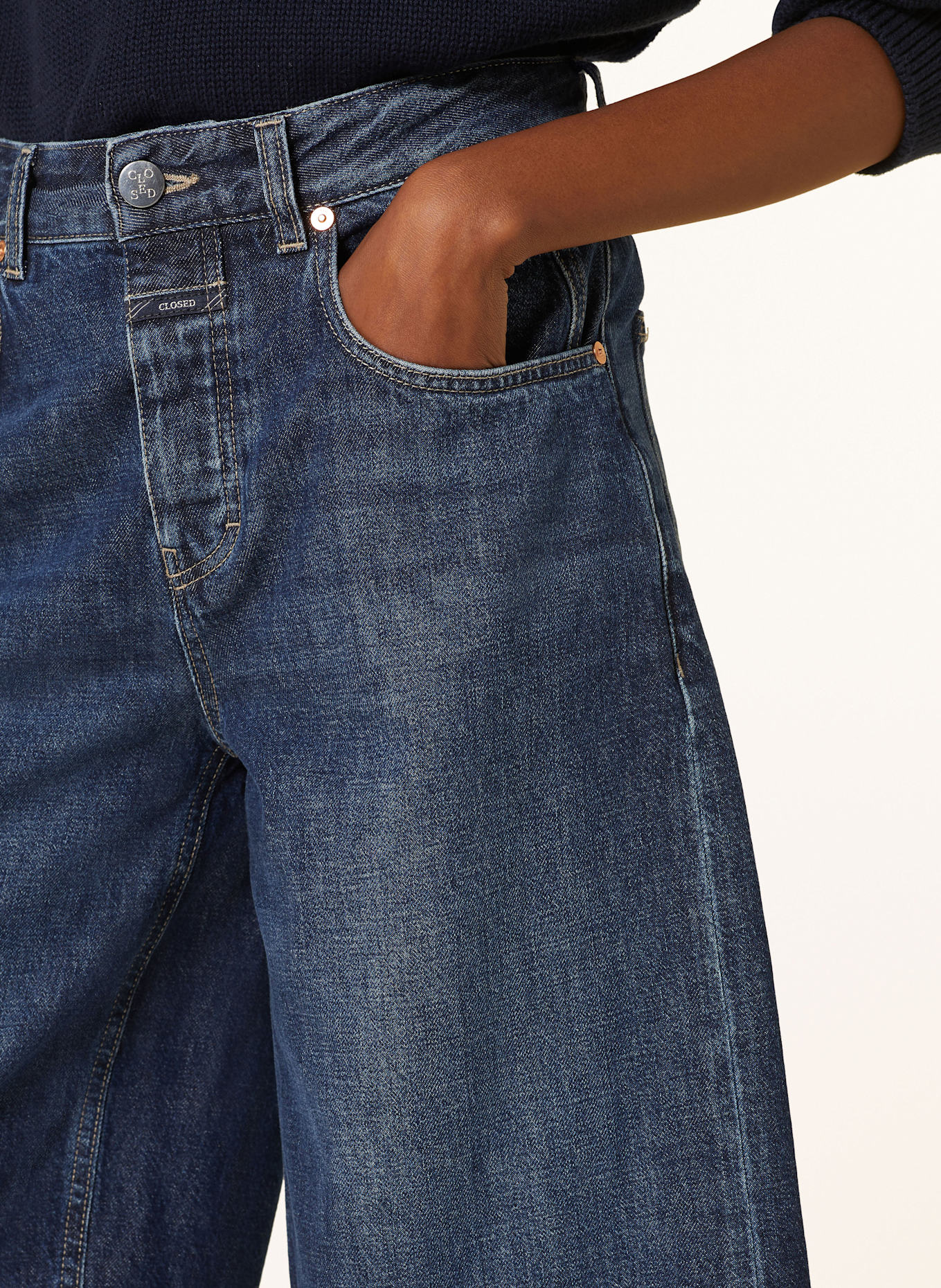 CLOSED Jeansshorts JENICA: DBL DARK BLUE