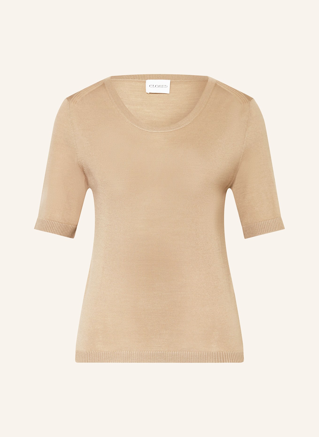 CLOSED Strickshirt: BEIGE