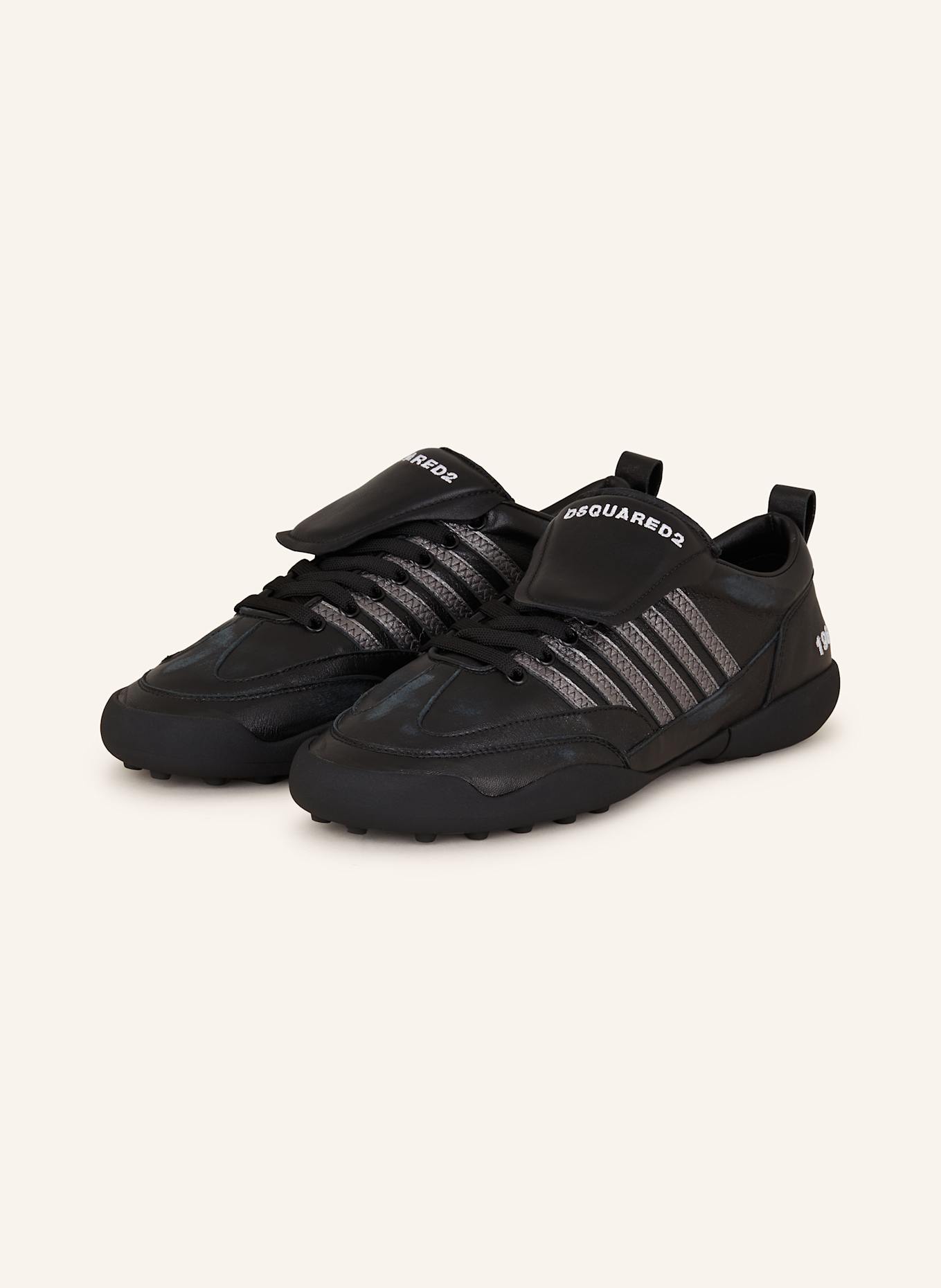DSQUARED2 Sneaker: SCHWARZ/ GRAU