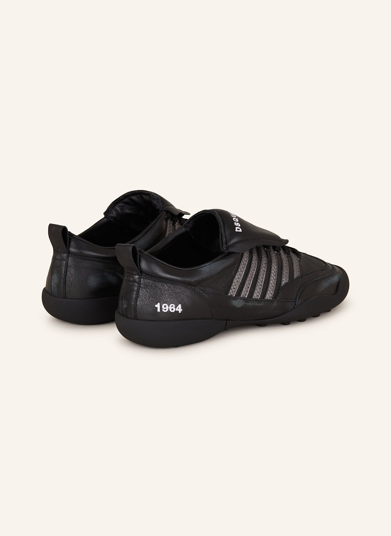 DSQUARED2 Sneaker: SCHWARZ/ GRAU
