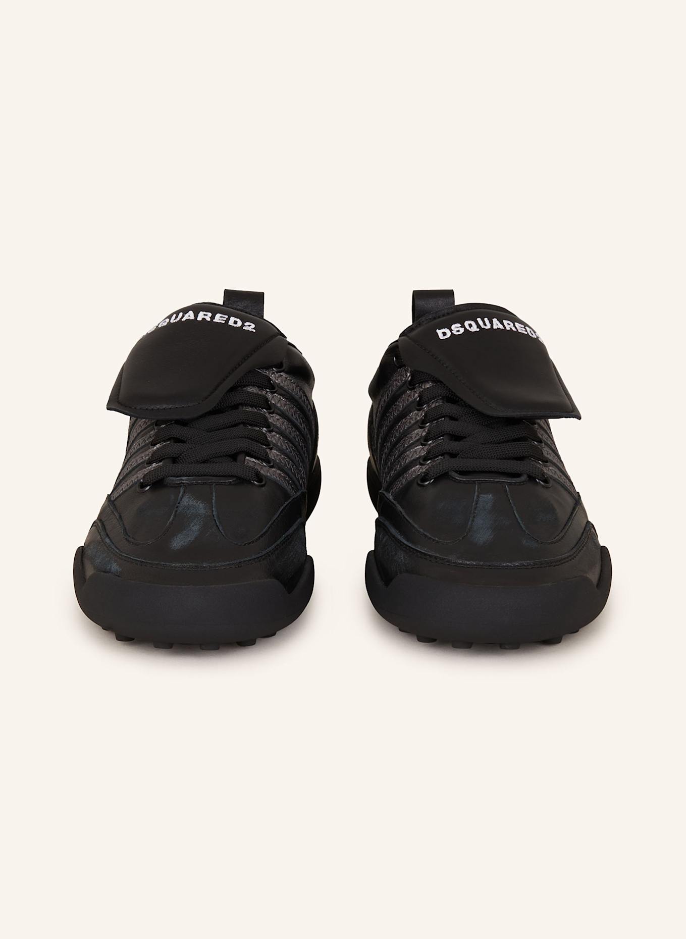 DSQUARED2 Sneaker: SCHWARZ/ GRAU