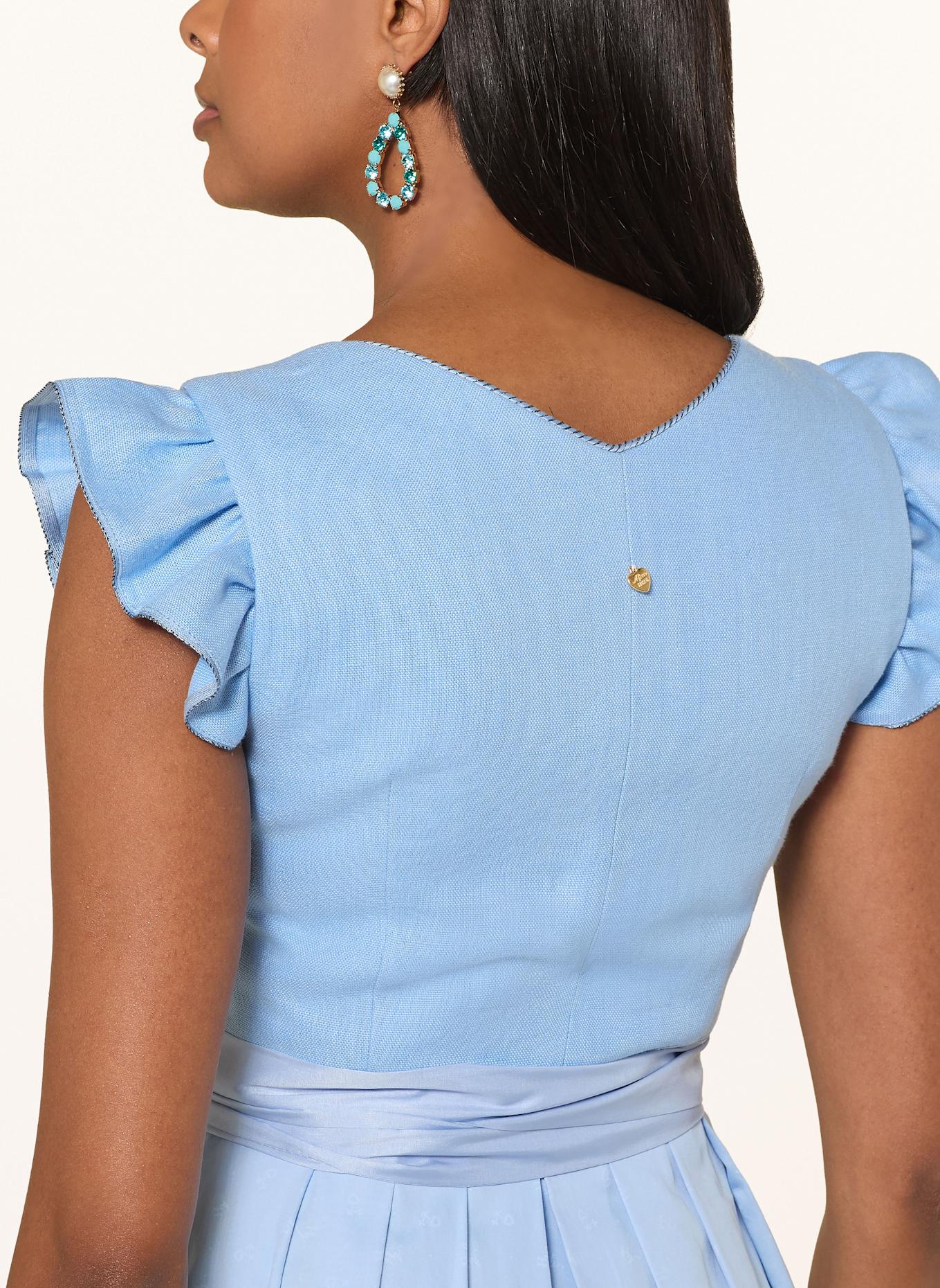 AlpenHERZ Dirndl MARIE: HELLBLAU