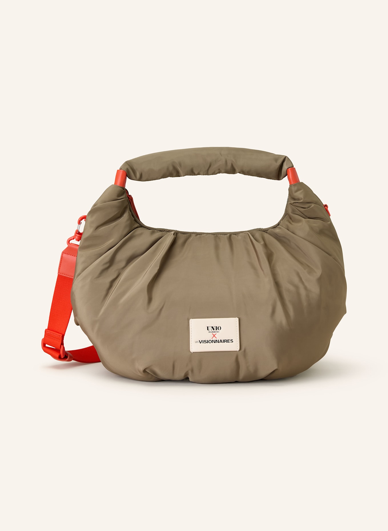 UNIO Torebka KITZBUEHEL PUFFY LARGE: KHAKI/ POMARAŃCZOWY