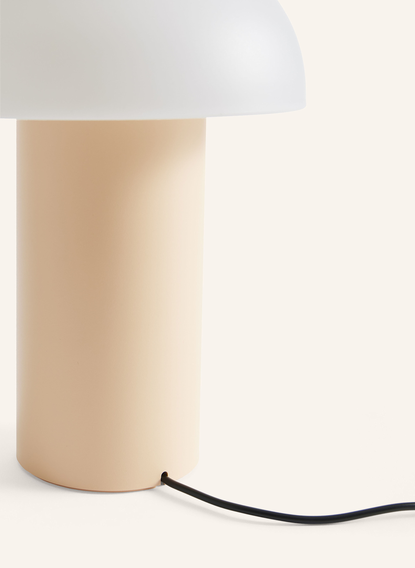 HAY Tischleuchte PC PORTABLE: HELLORANGE / WEISS