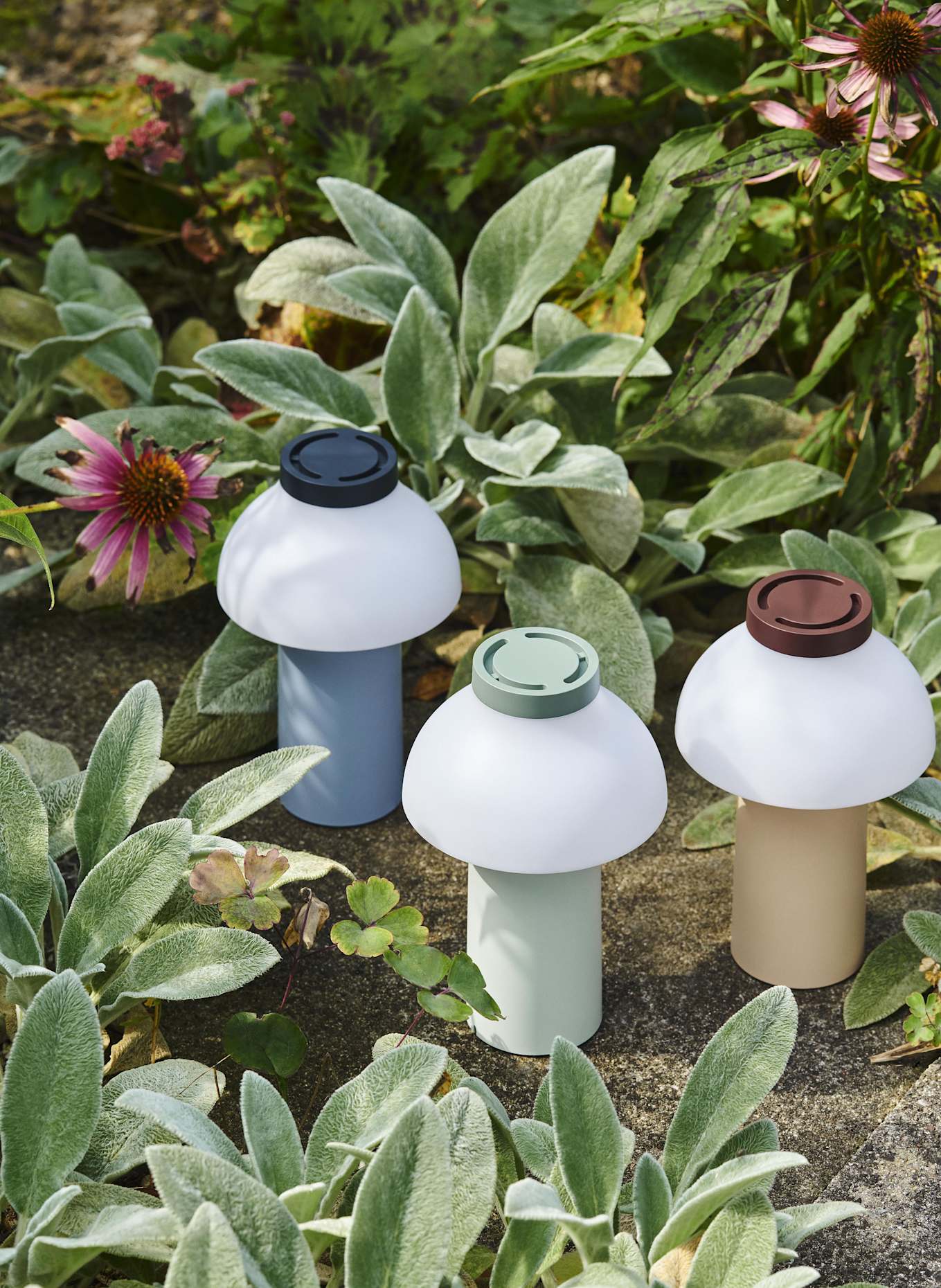 HAY Tischleuchte PC PORTABLE: HELLORANGE / WEISS