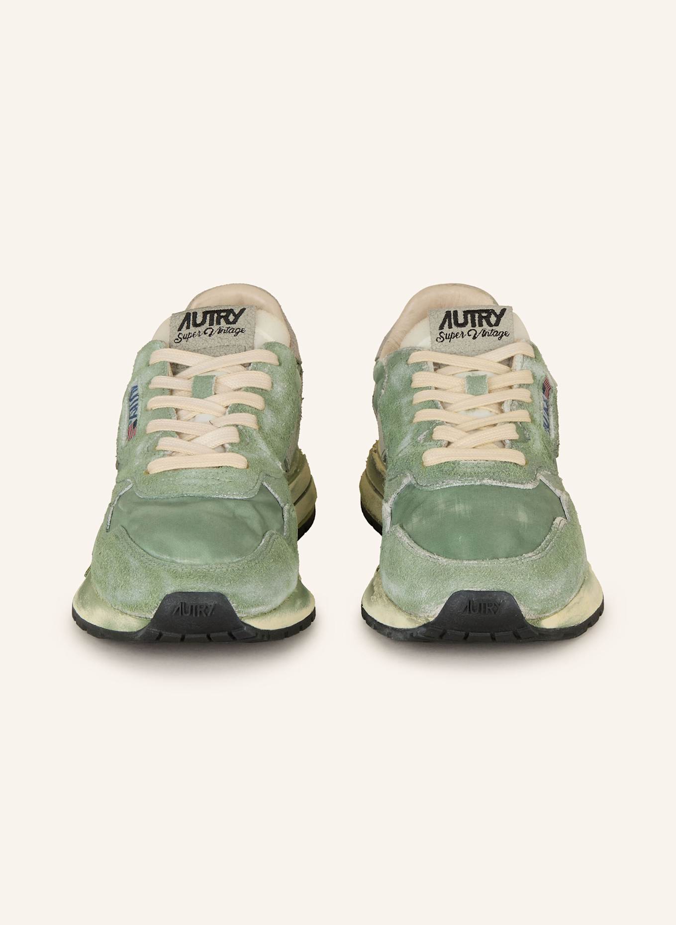 AUTRY Sneakersy REELWIND SUPER VINTAGE LOW TN: JASNOZIELONY