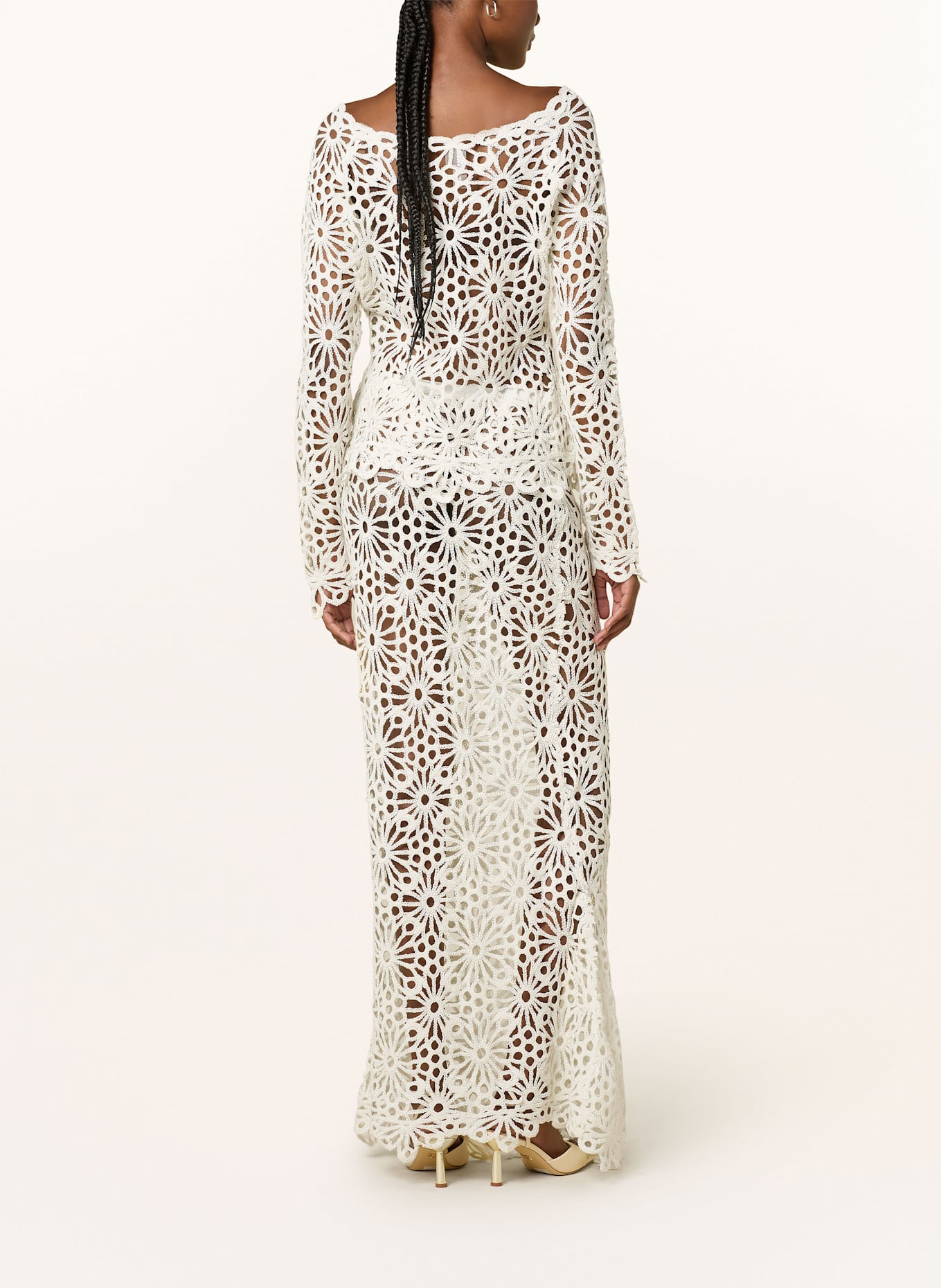 NORMA KAMALI Skirt OBIE: ECRU