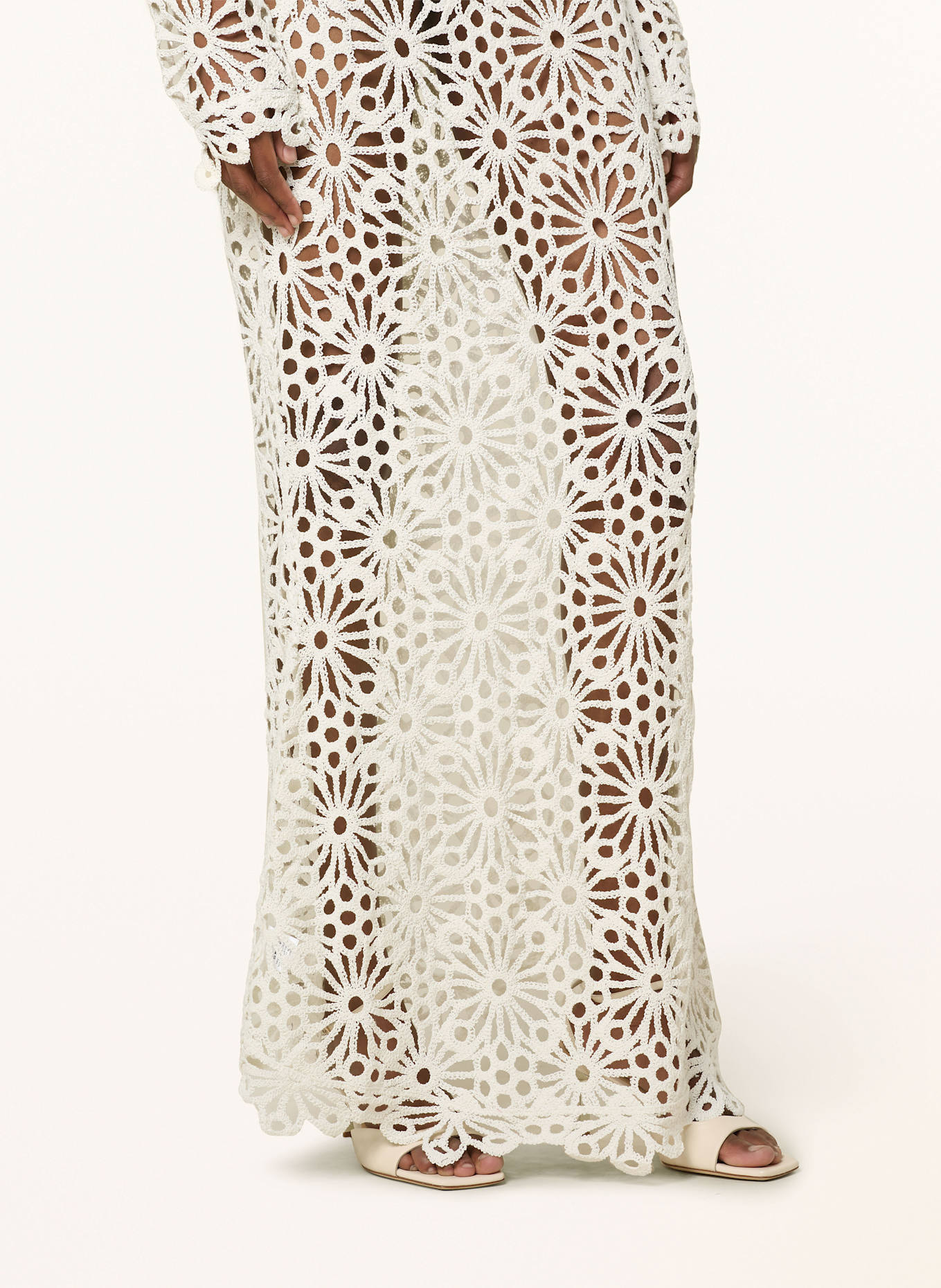 NORMA KAMALI Skirt OBIE: ECRU