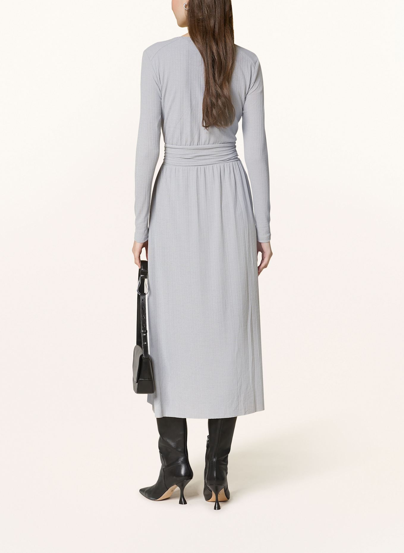 REISS Wickelkleid MADELINE: GRAU