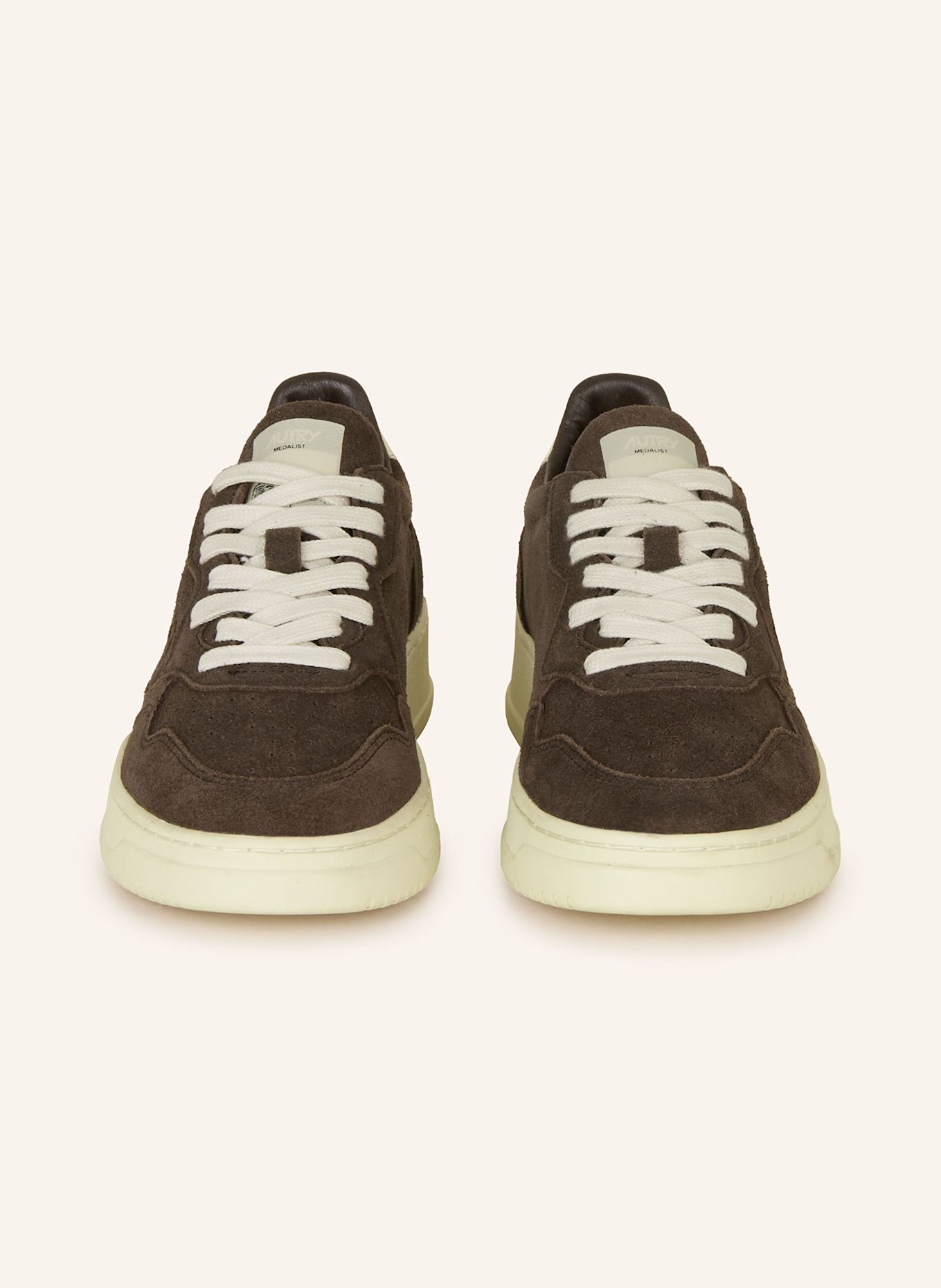 AUTRY Sneaker MEDALIST LOW UH: DUNKELBRAUN