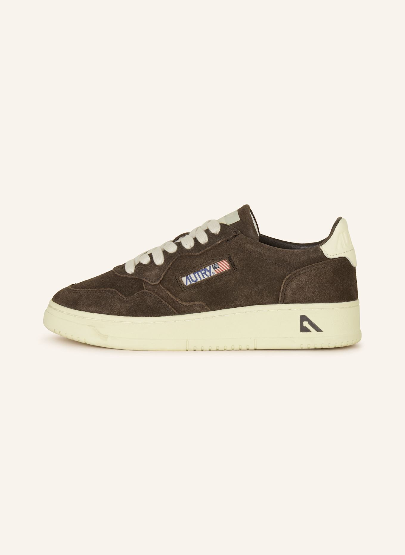 AUTRY Sneaker MEDALIST LOW UH: DUNKELBRAUN