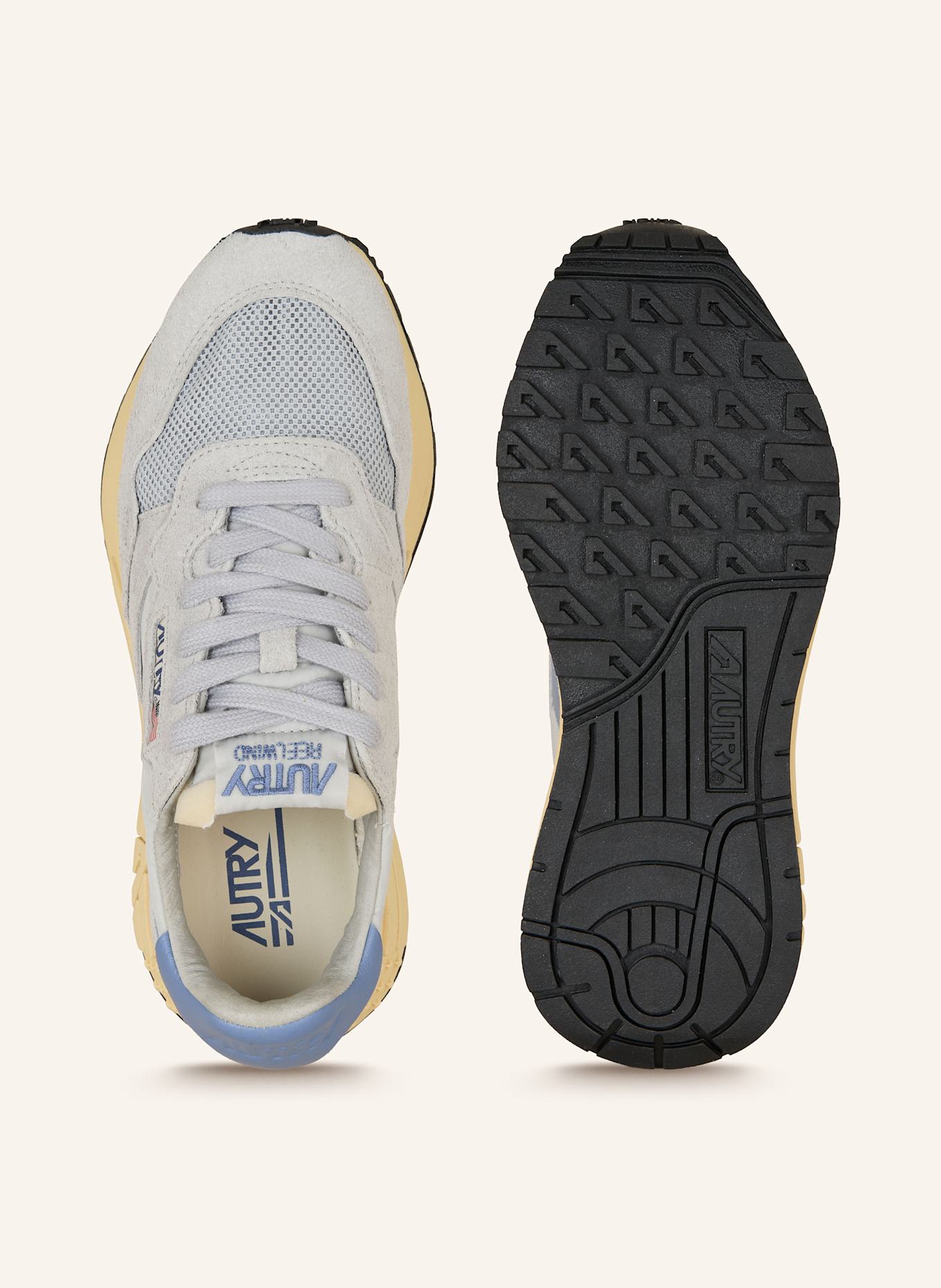 AUTRY Sneaker REELWIND LOW UT: HELLGRAU/ HELLBLAU