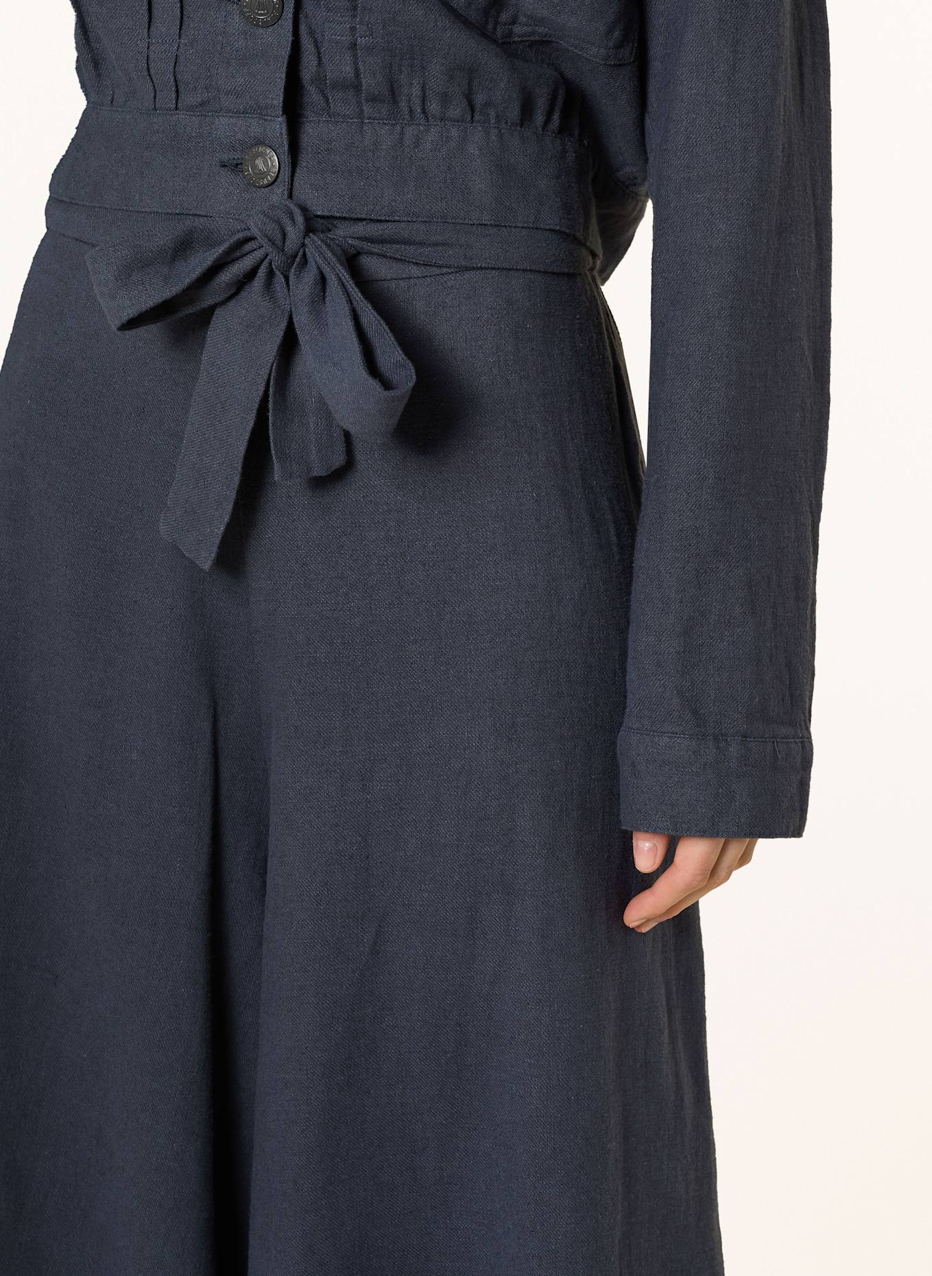 Herrlicher Leinen-Culotte NELANIE: DUNKELBLAU