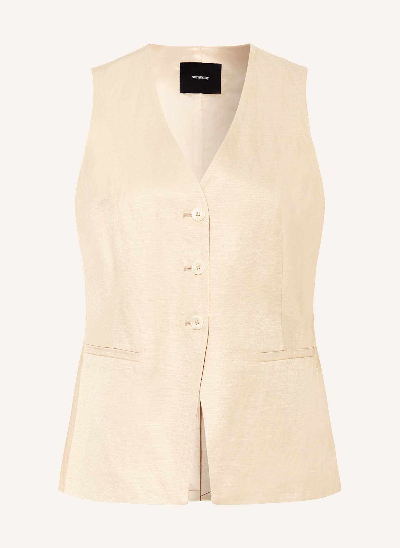 someday Blazerweste NORONJA: HELLBRAUN