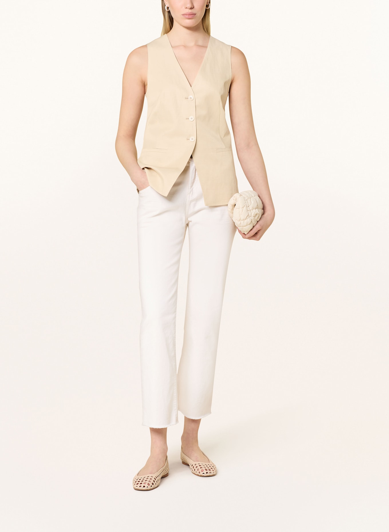 someday Blazerweste NORONJA: HELLBRAUN