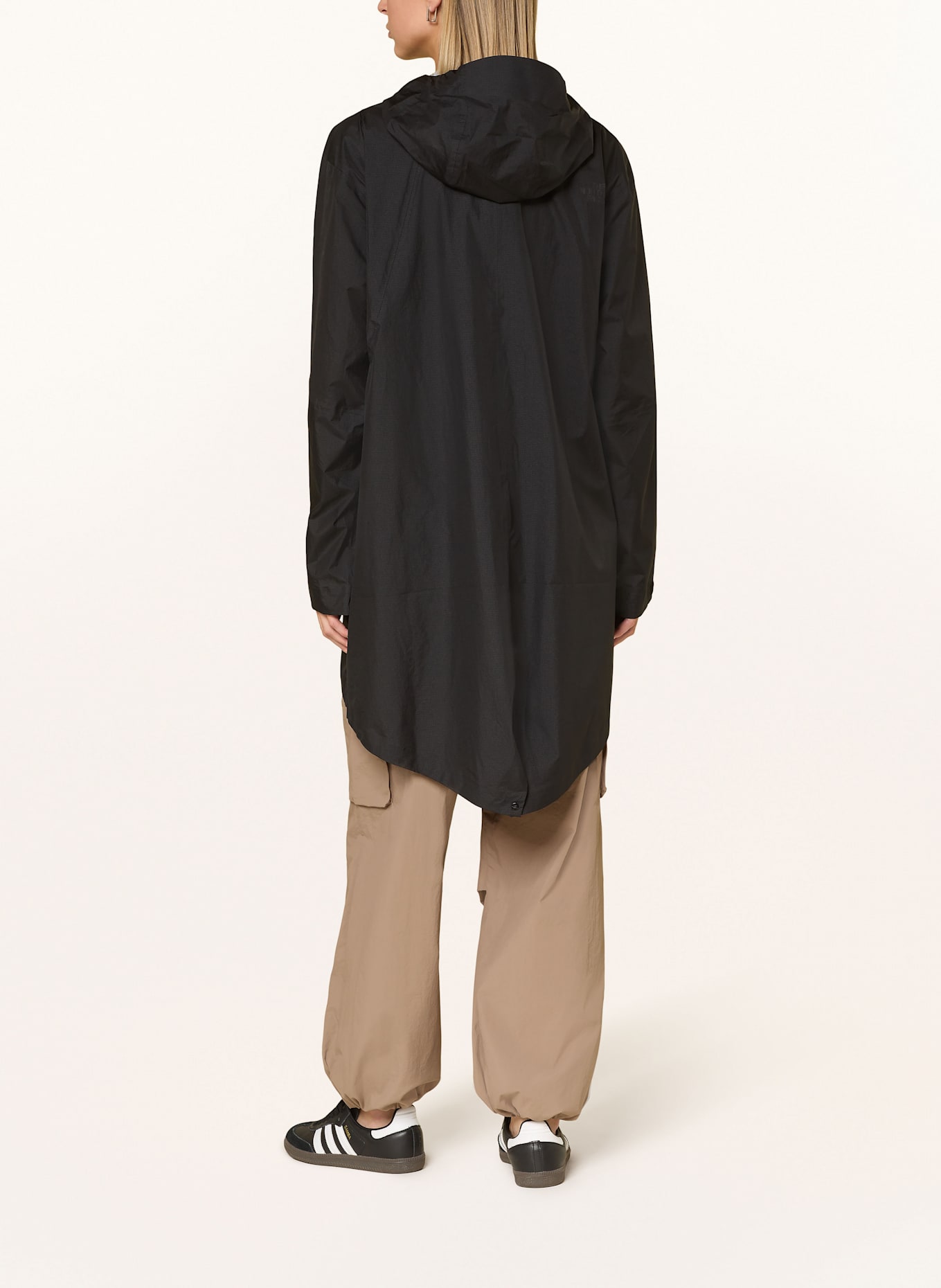 THE NORTH FACE Regenparka PACKABLE LT: SCHWARZ