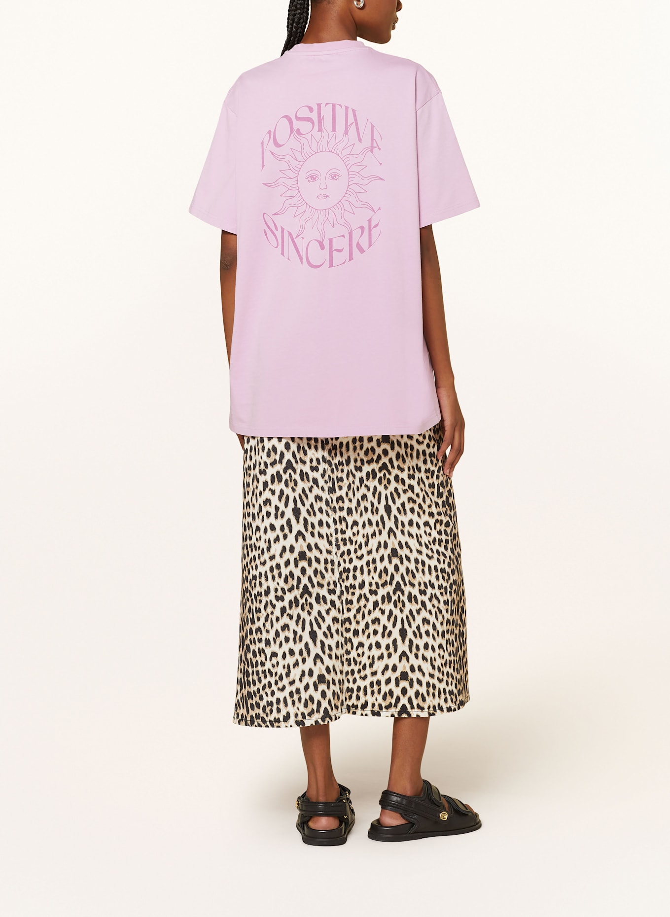 OH APRIL T-shirt BF: PURPLE