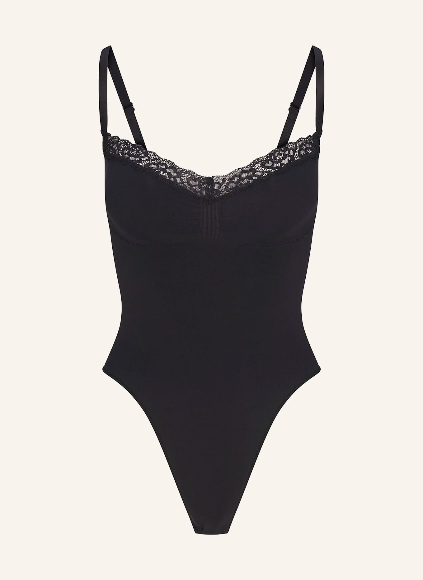 S ruched sculpt body lace S ruched sculpt body lace ブラック