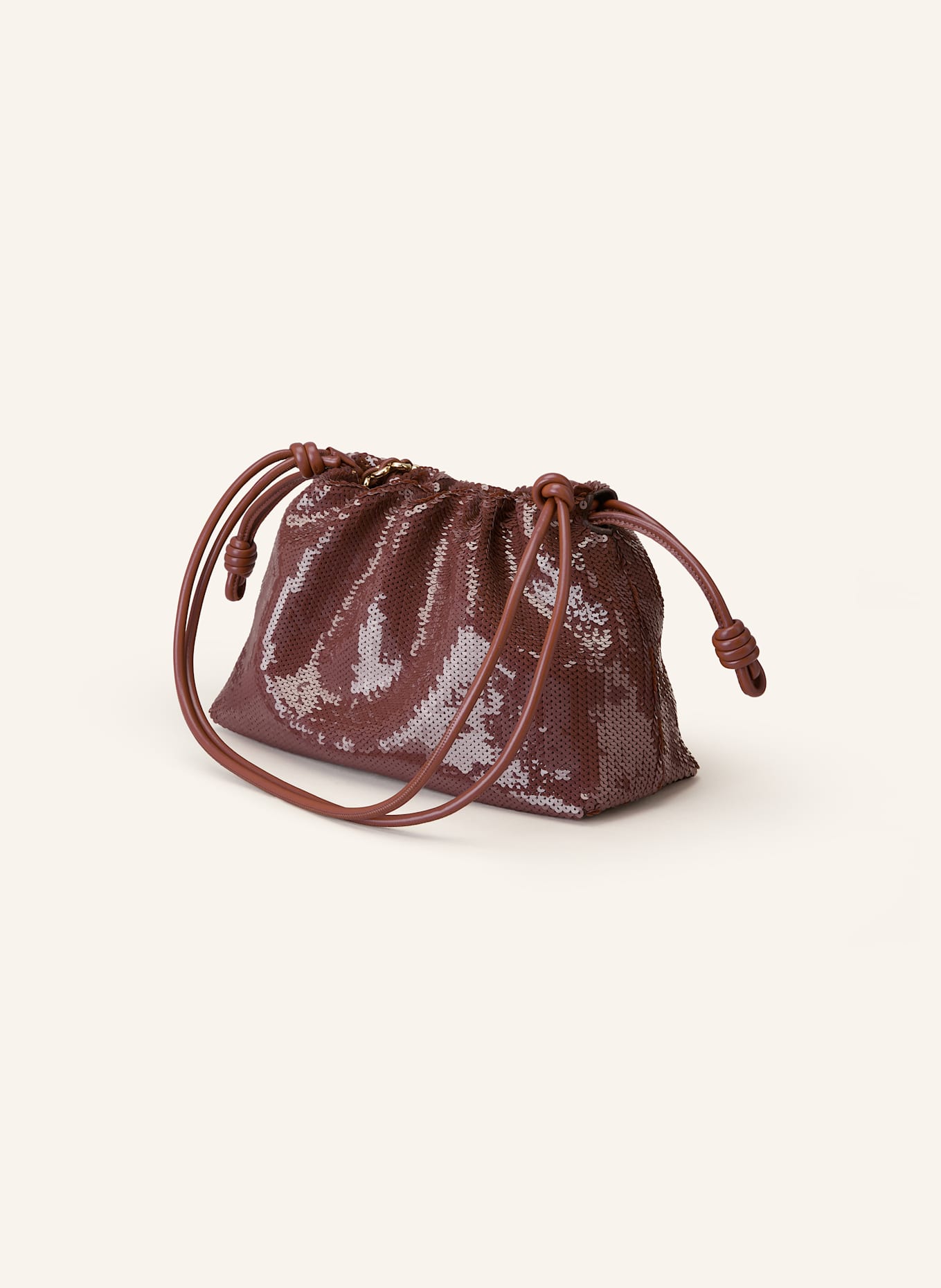 LOEWE Schultertasche FLAMENCO MEDIUM: BRAUN