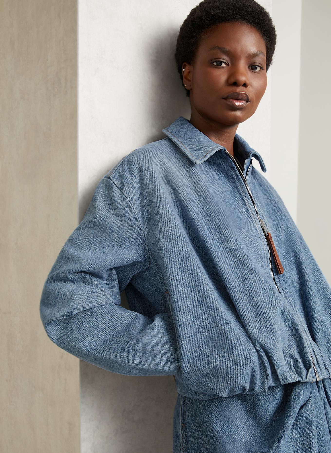 LOEWE Jeansjacke: BLAU