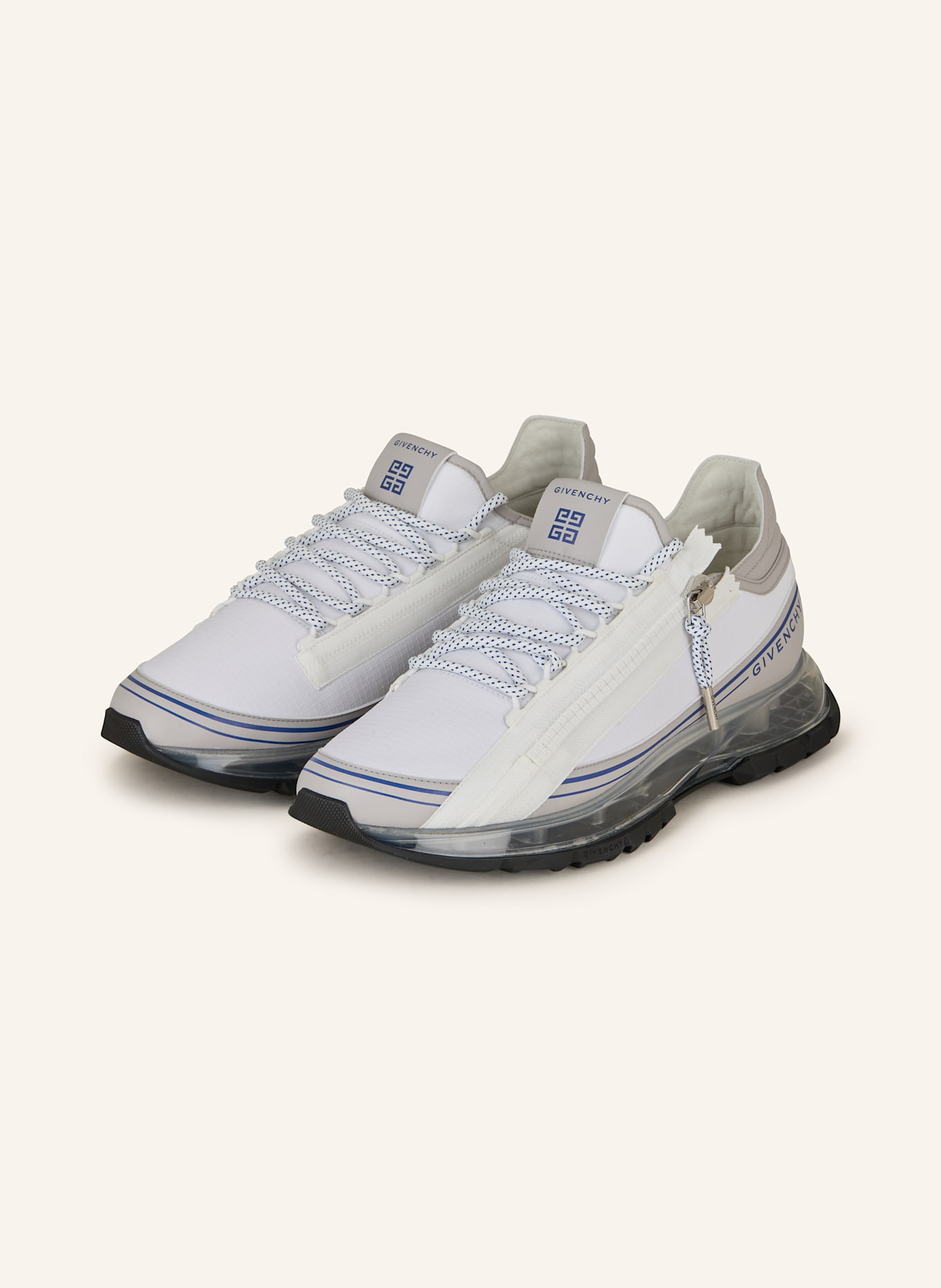 GIVENCHY Sneaker SPECTRE: WEISS/ BLAU/ GRAU